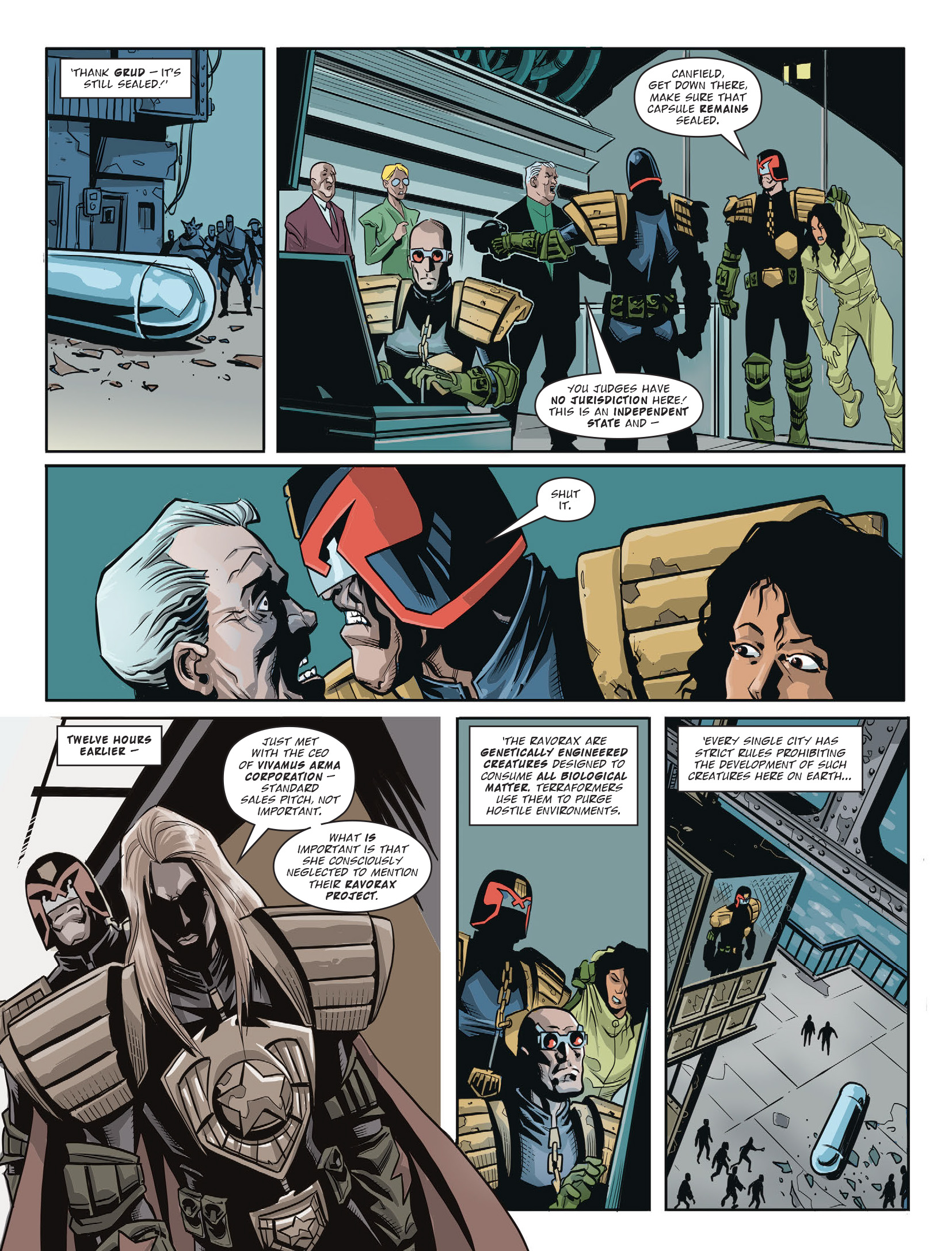 Read online Judge Dredd Megazine (Vol. 5) comic -  Issue #464 - 11