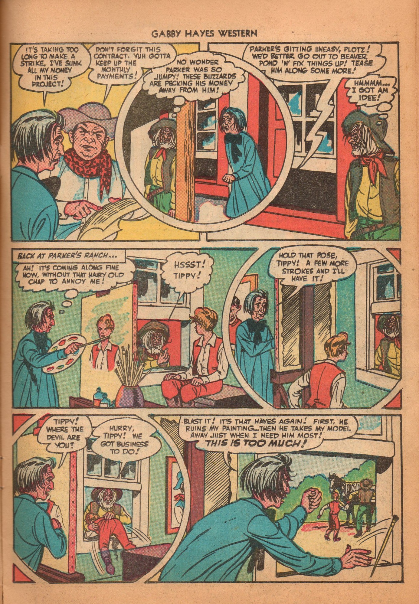 Read online Gabby Hayes Western comic -  Issue #7 - 15