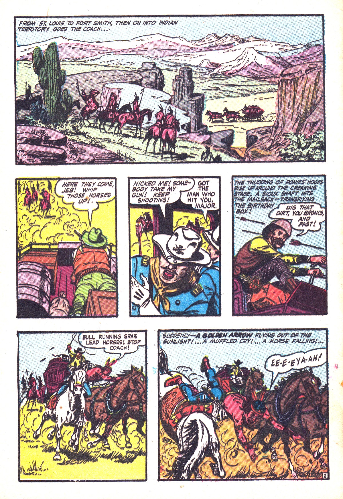 Read online Straight Arrow comic -  Issue #37 - 4