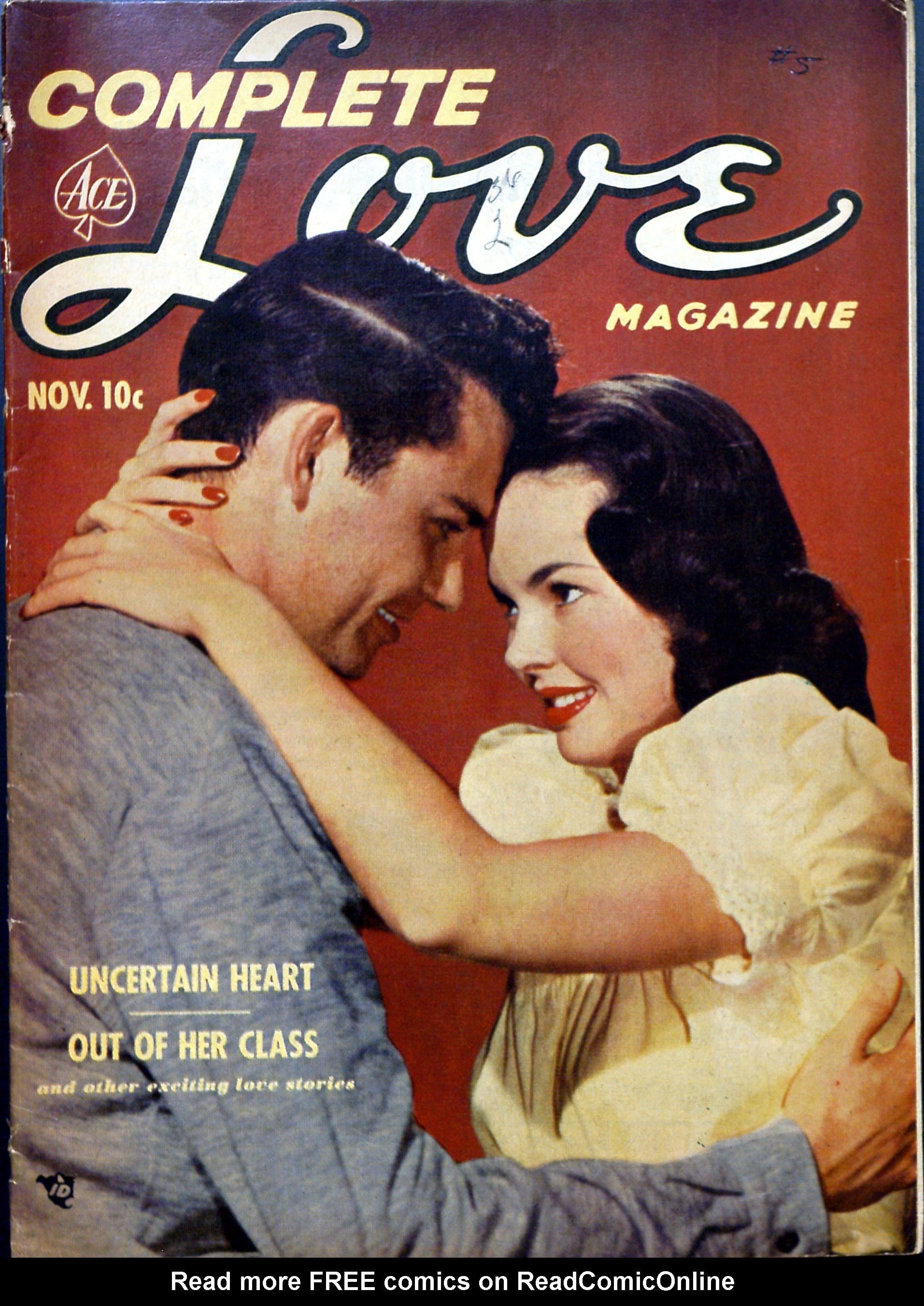 Read online Complete Love Magazine comic -  Issue #167 - 1