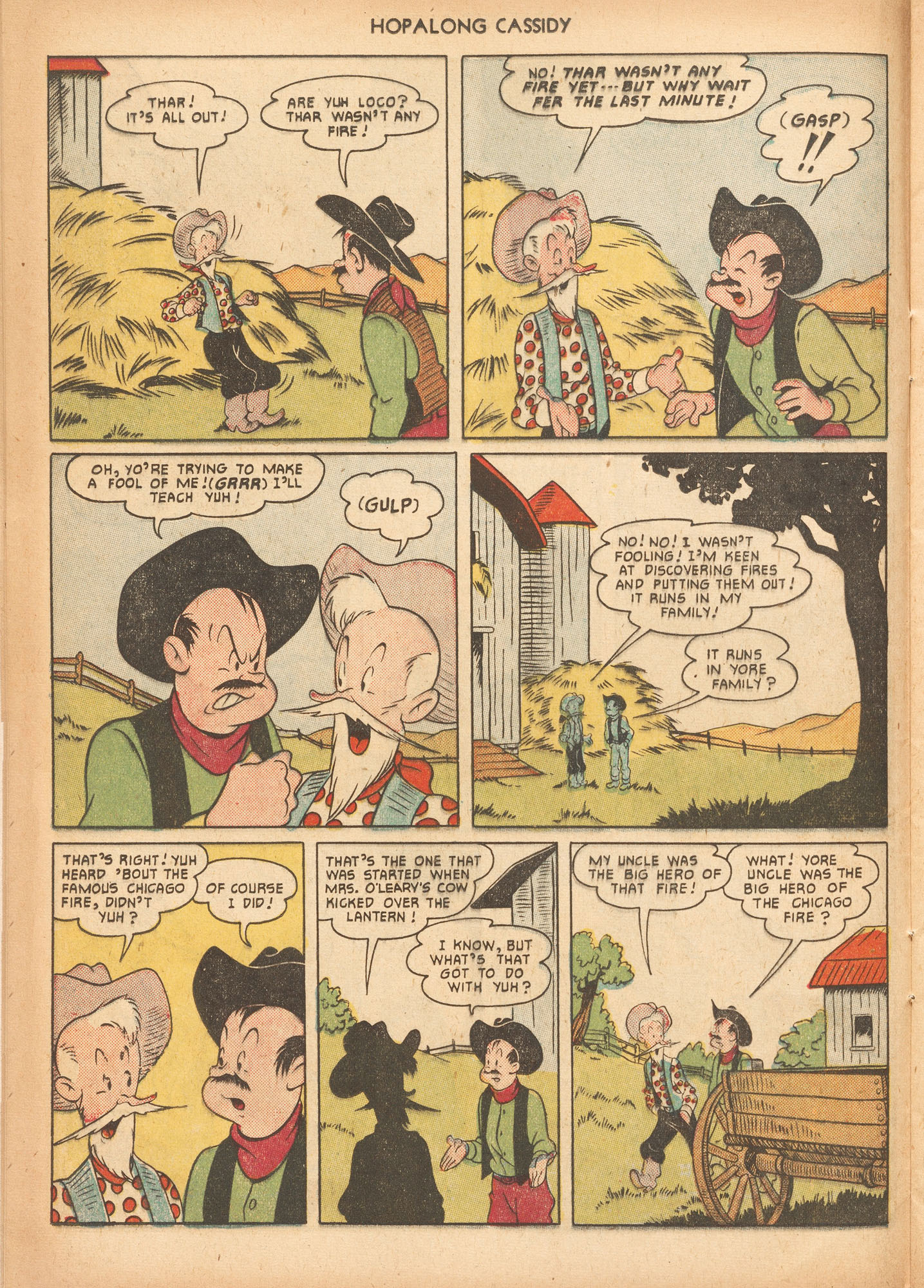 Read online Hopalong Cassidy comic -  Issue #56 - 16