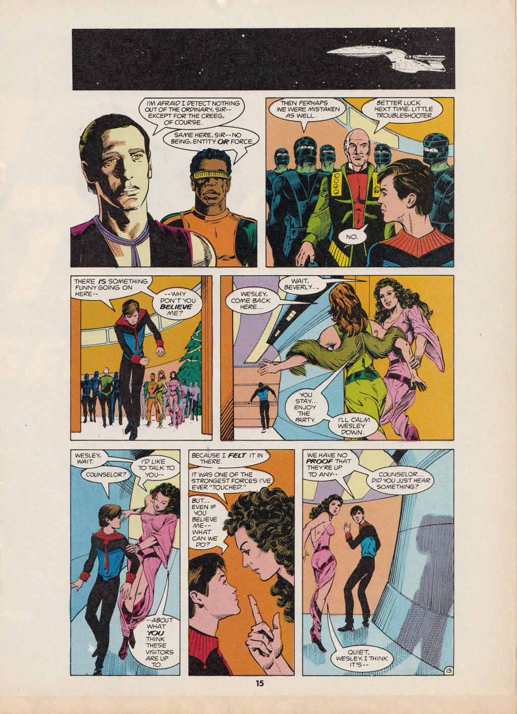 Read online Star Trek The Next Generation (1990) comic -  Issue #3 - 15