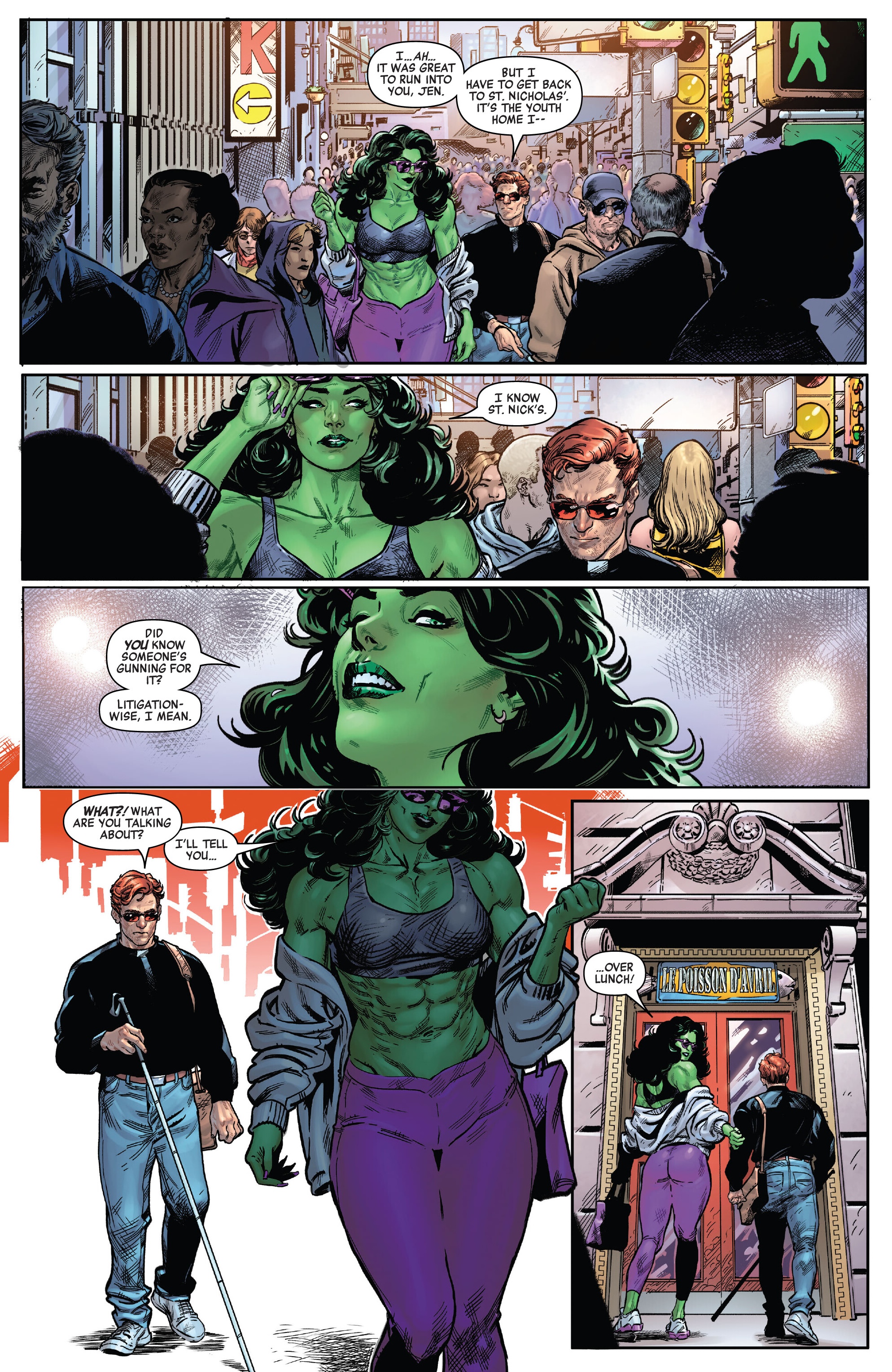 Read online Daredevil (2023) comic -  Issue #5 - 7