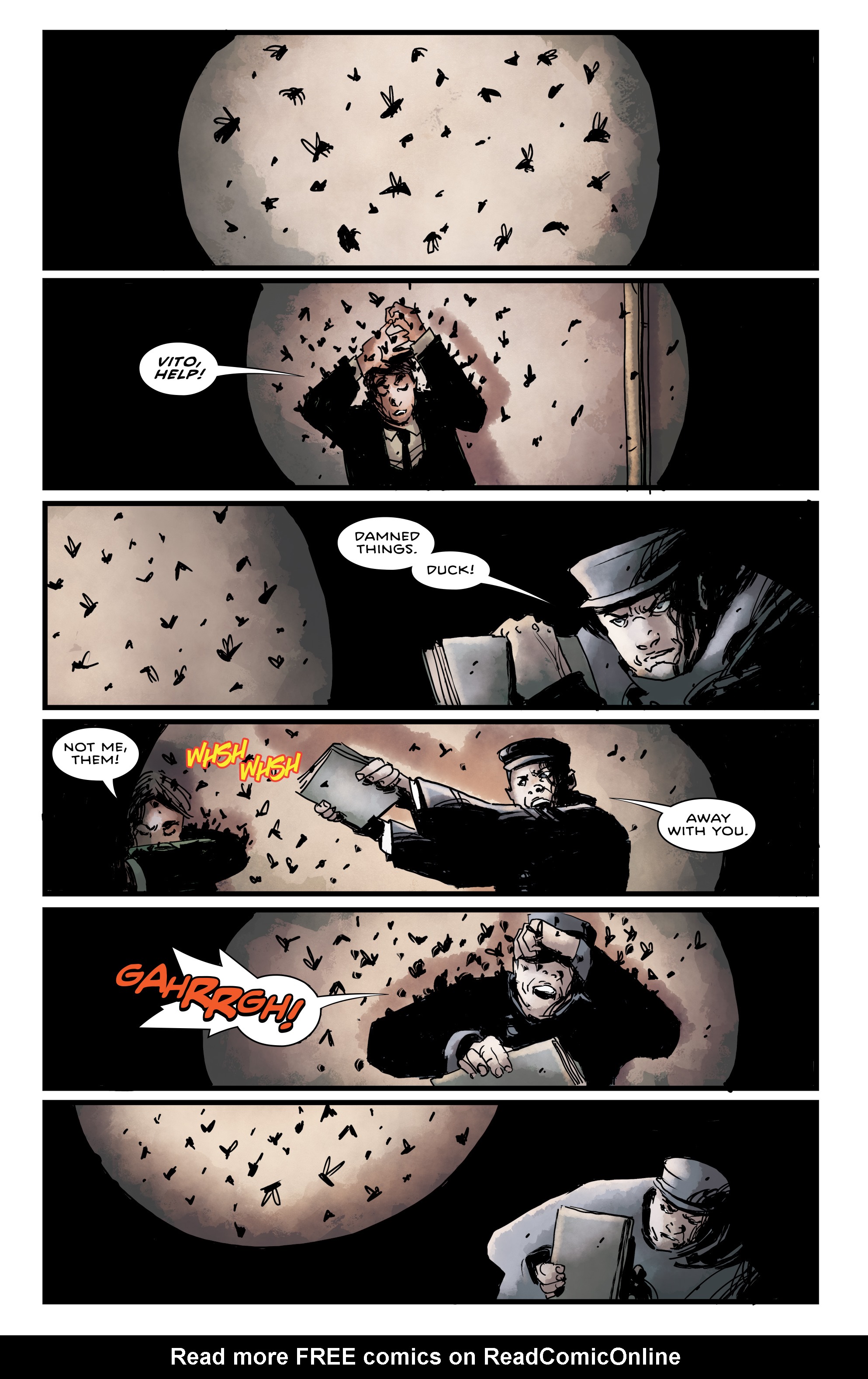 Read online The Case of the Bleeding Wall comic -  Issue #4 - 6