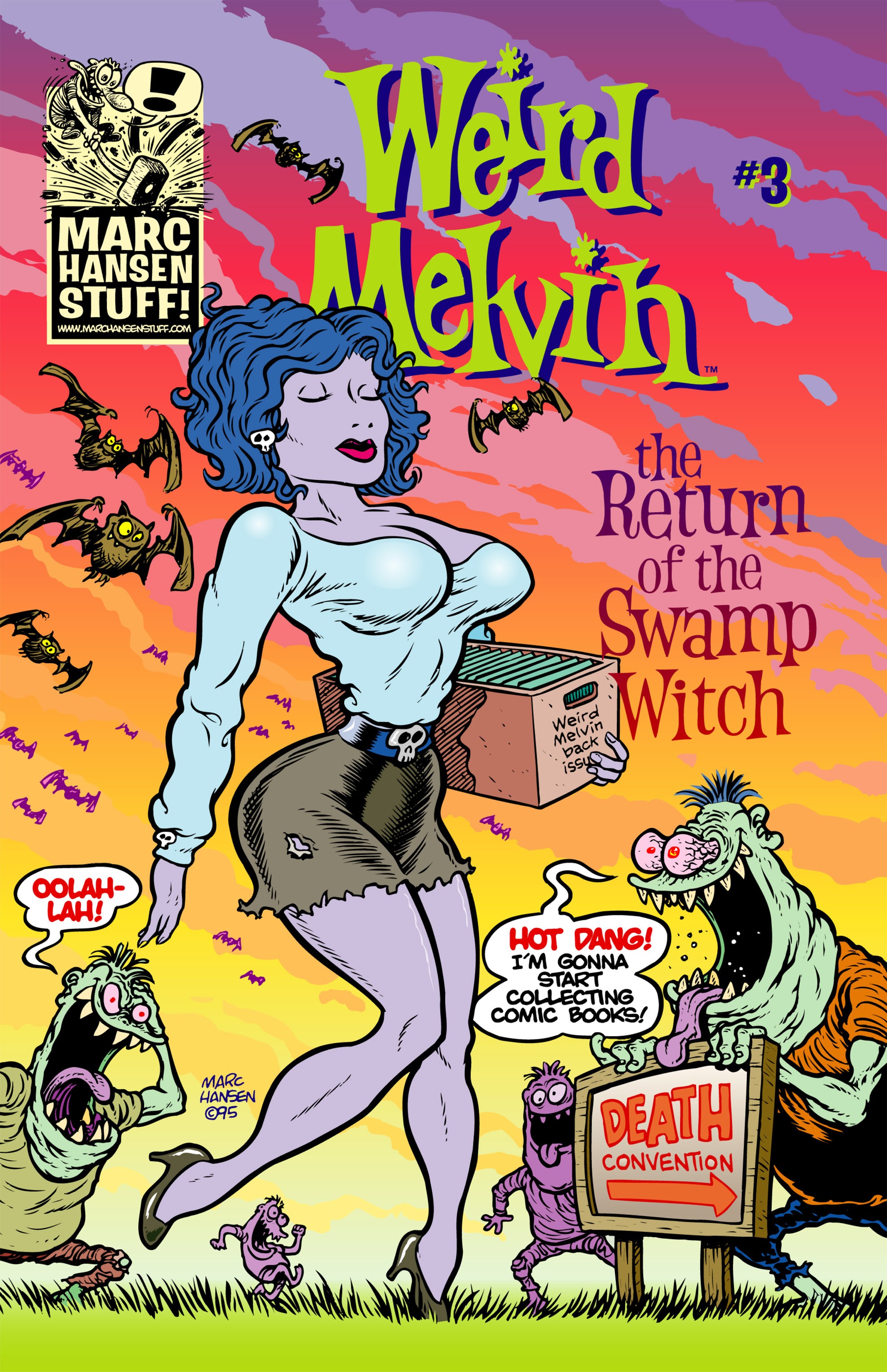 Read online Weird Melvin comic -  Issue #3 - 1