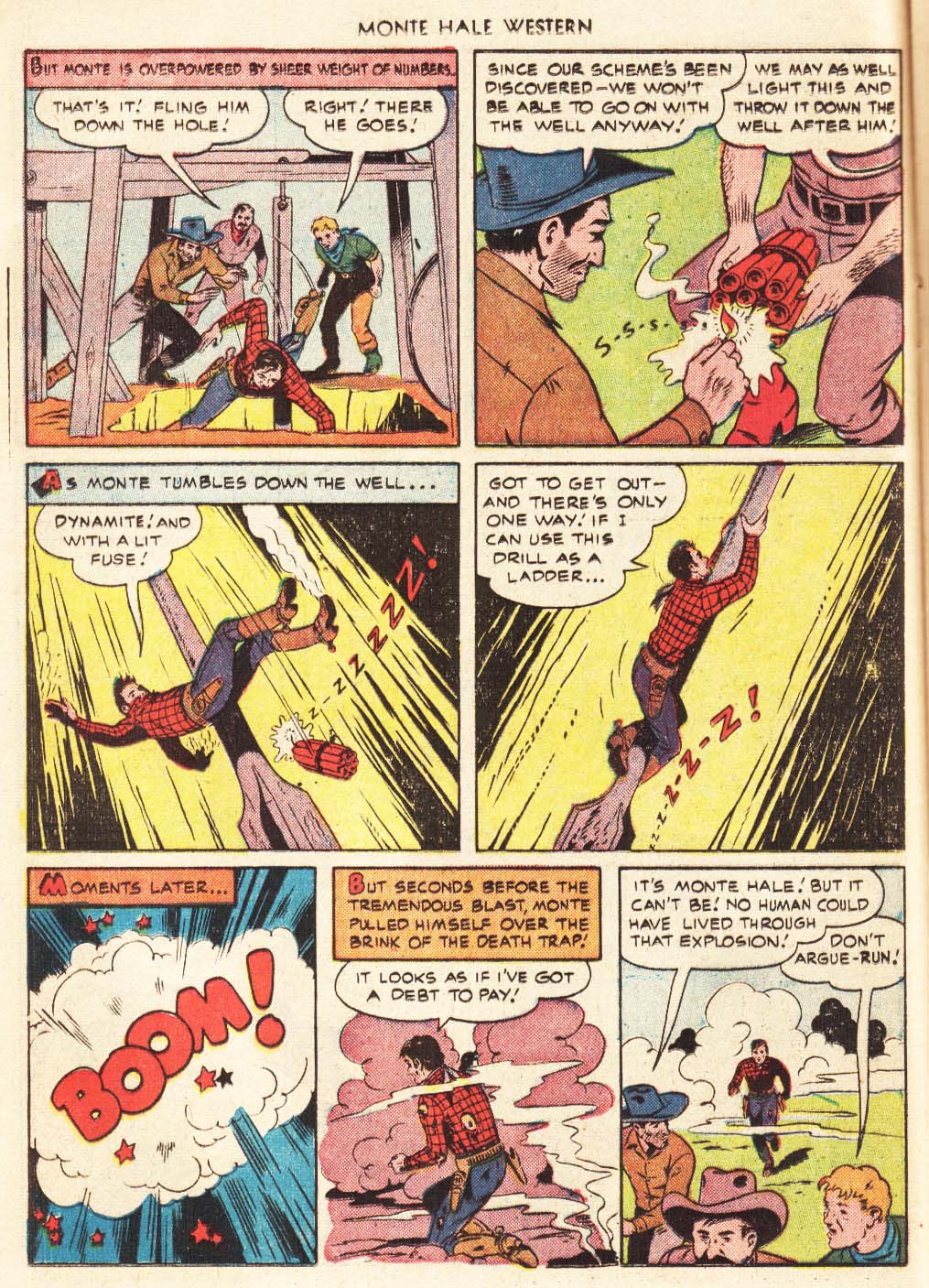 Read online Monte Hale Western comic -  Issue #56 - 23