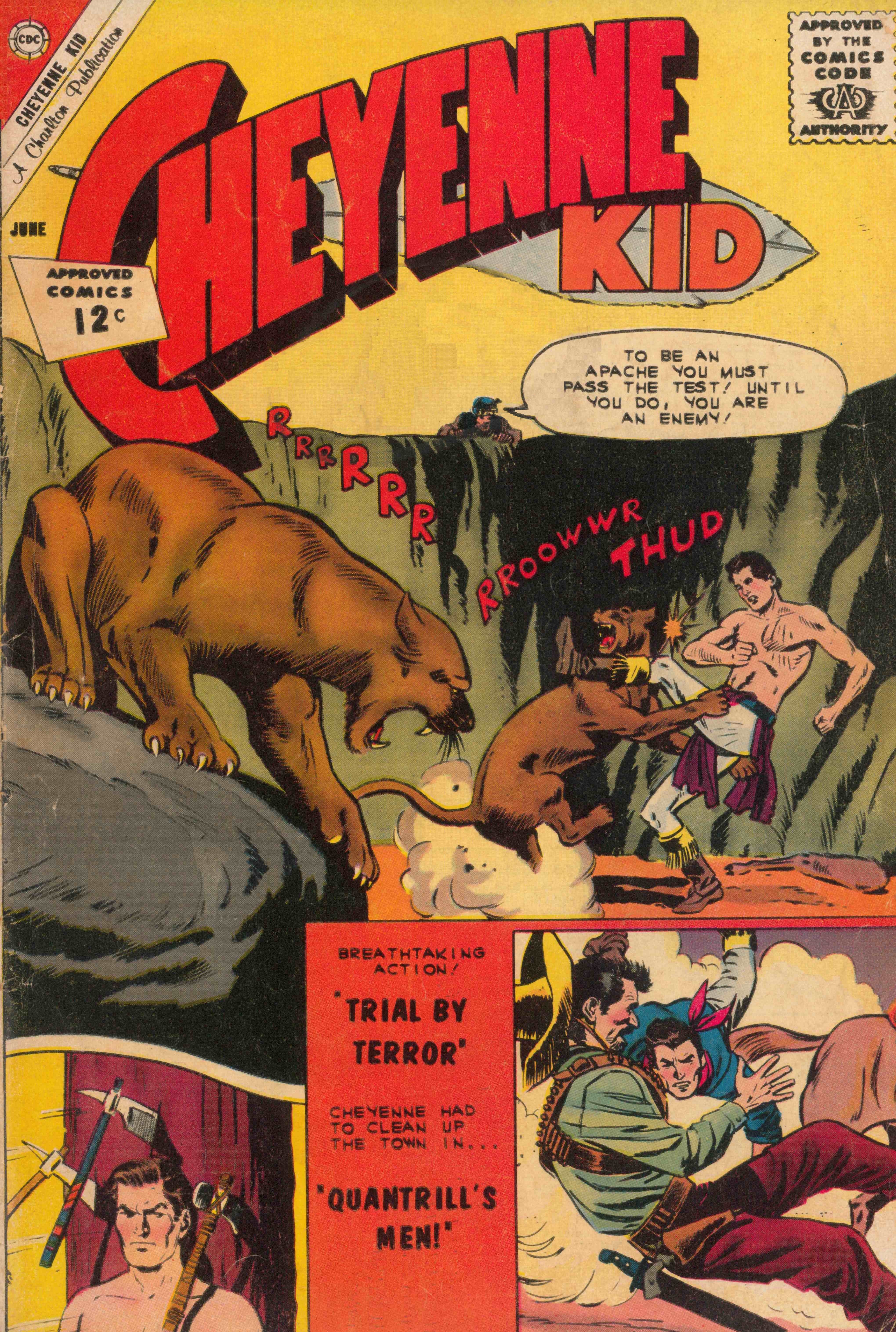 Read online Cheyenne Kid comic -  Issue #34 - 1