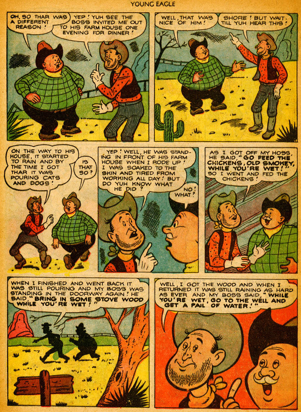 Read online Young Eagle comic -  Issue #10 - 20