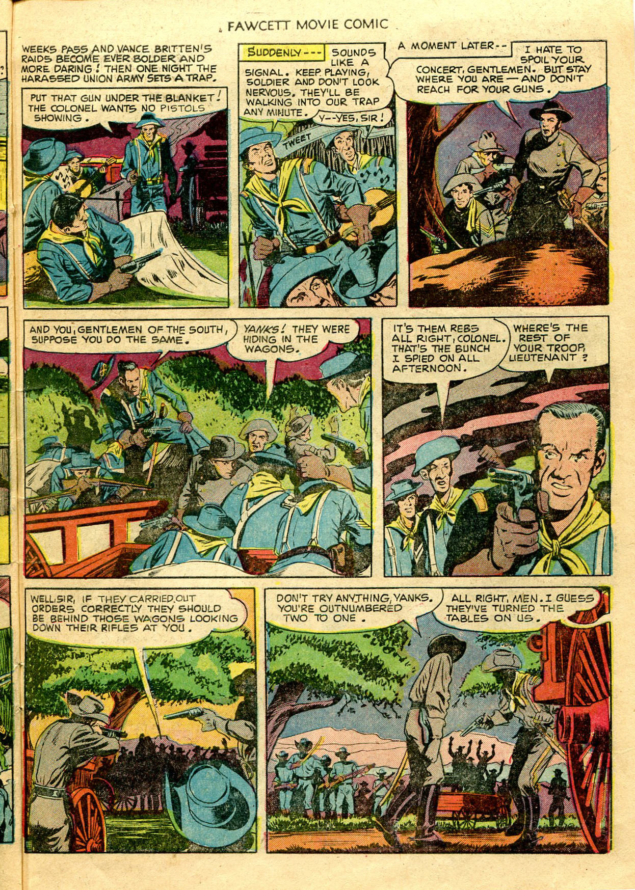 Read online Fawcett Movie Comic comic -  Issue #14 - 7