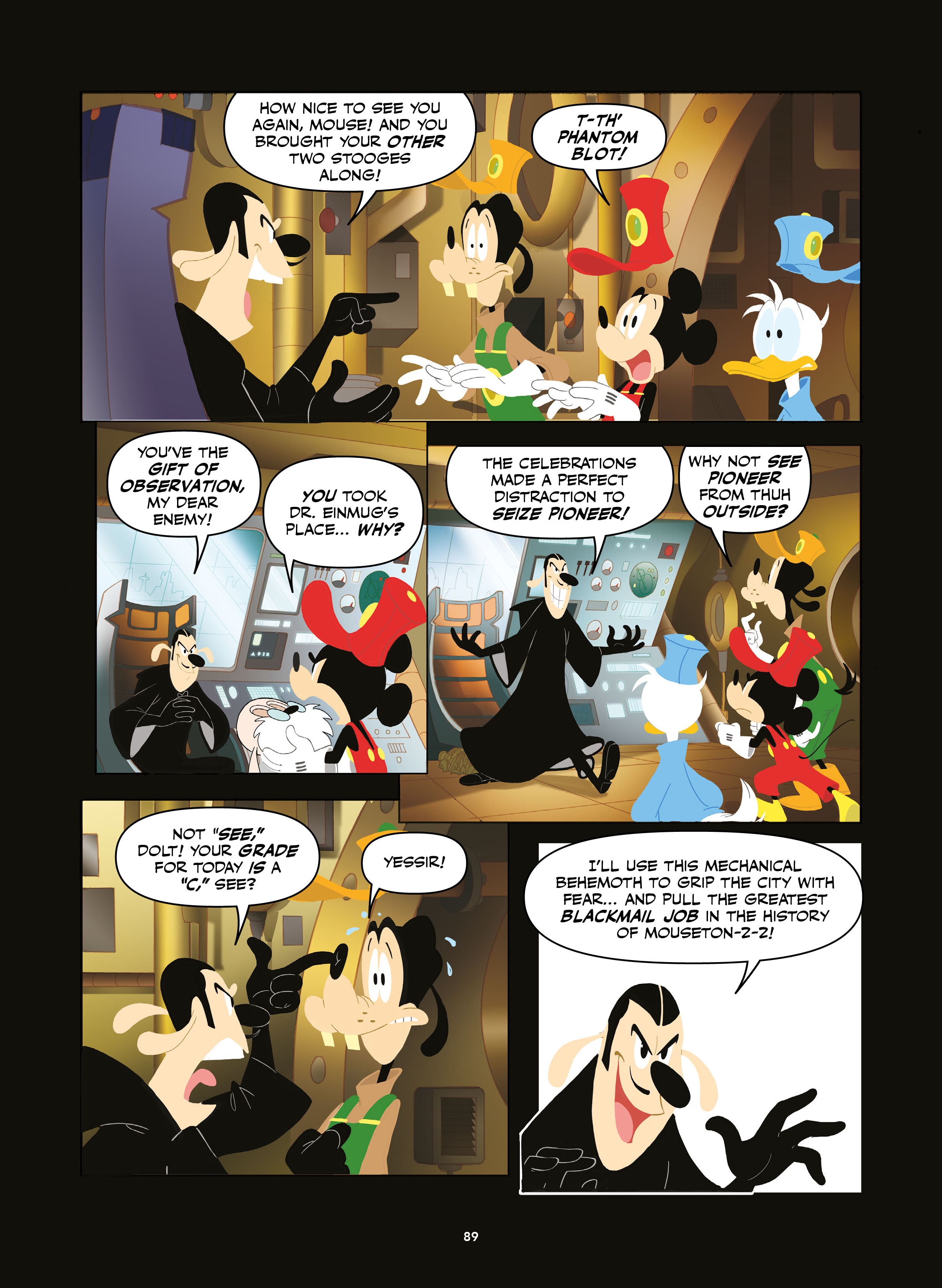 Read online Disney Once Upon a Mouse… In the Future comic -  Issue # TPB (Part 1) - 90