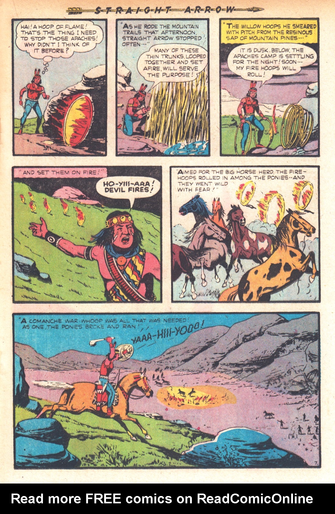 Read online Straight Arrow comic -  Issue #20 - 17