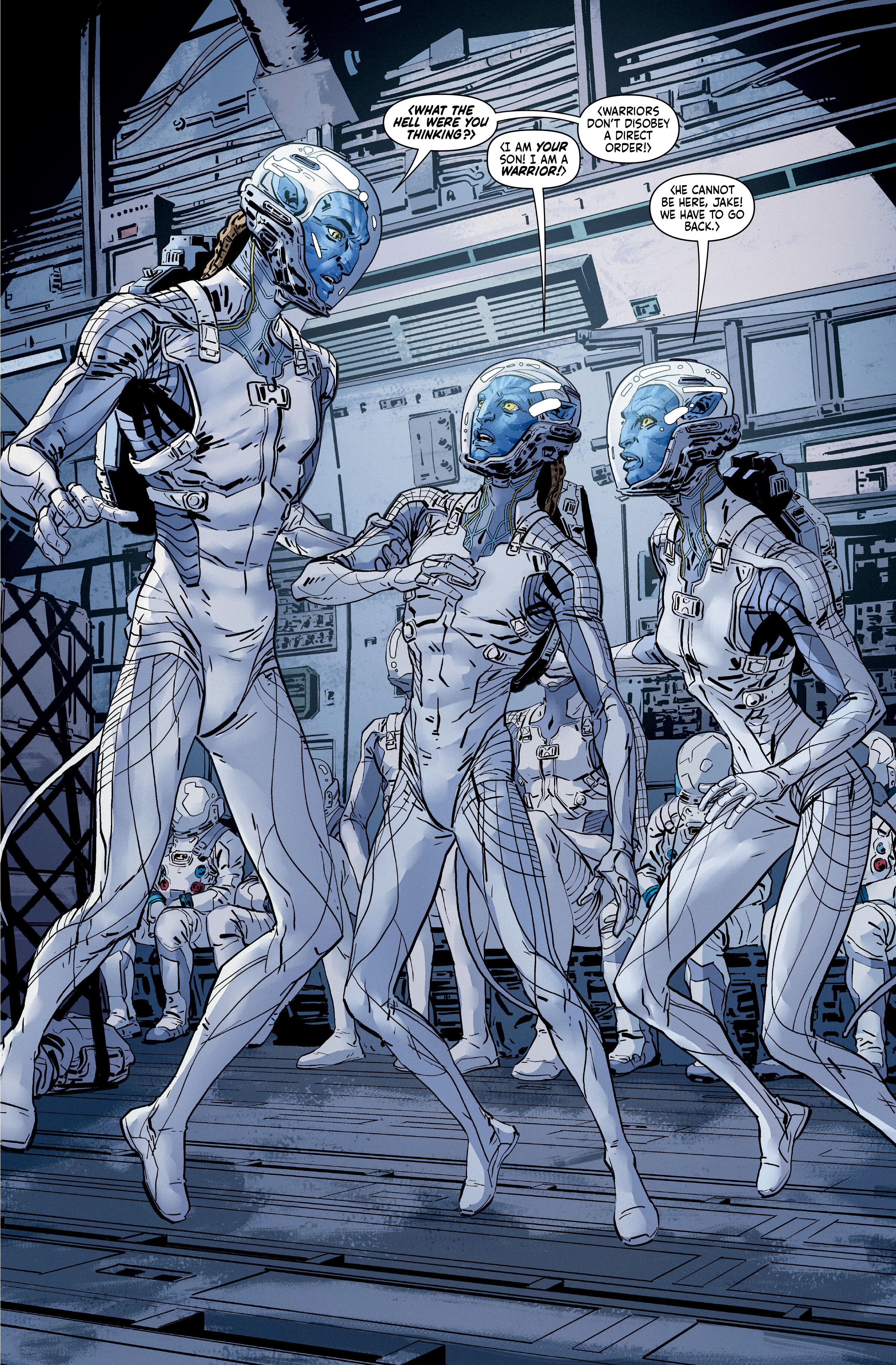 Read online Avatar: The High Ground comic -  Issue # _Library Edition (Part 2) - 10