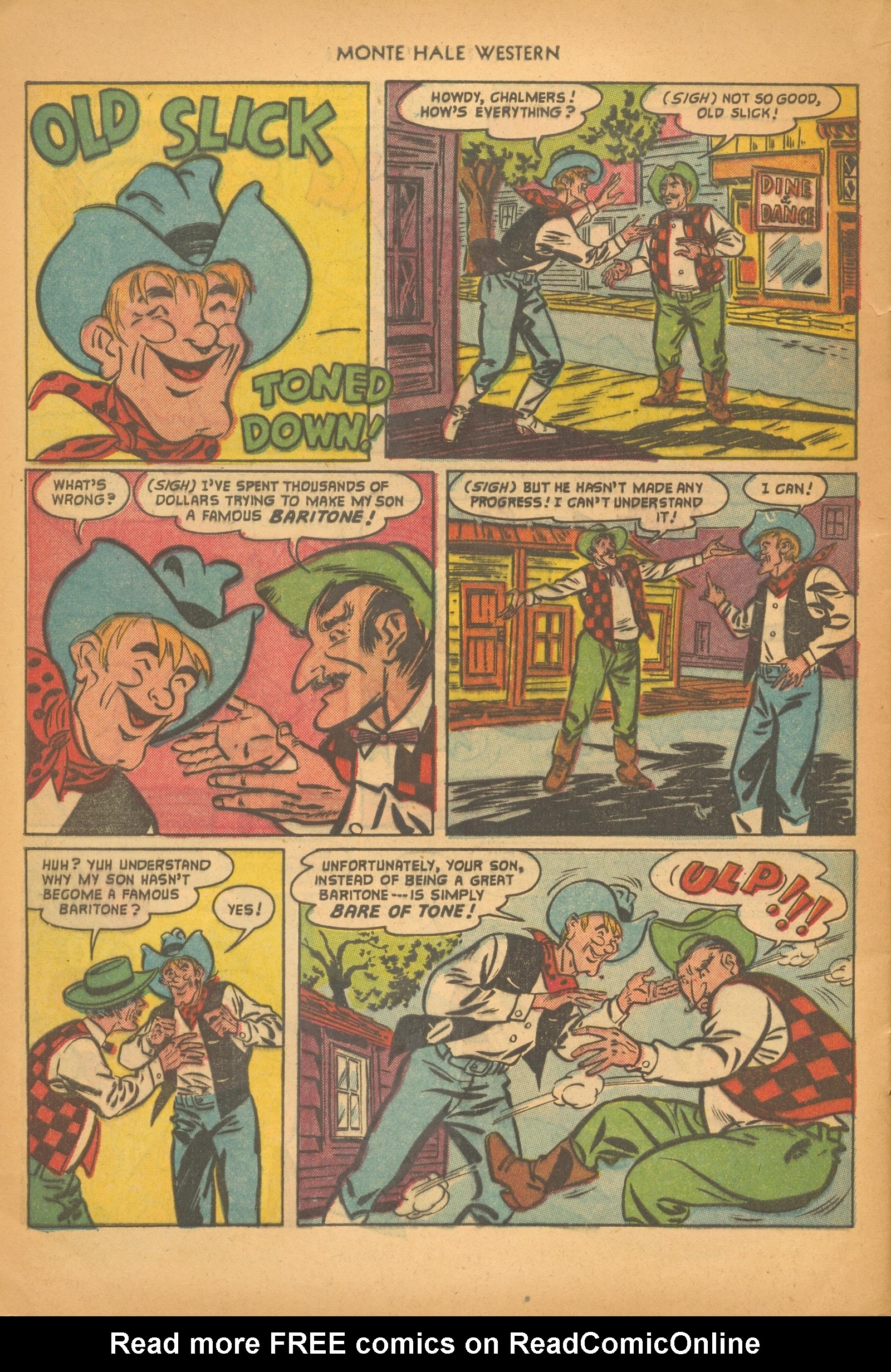 Read online Monte Hale Western comic -  Issue #76 - 28