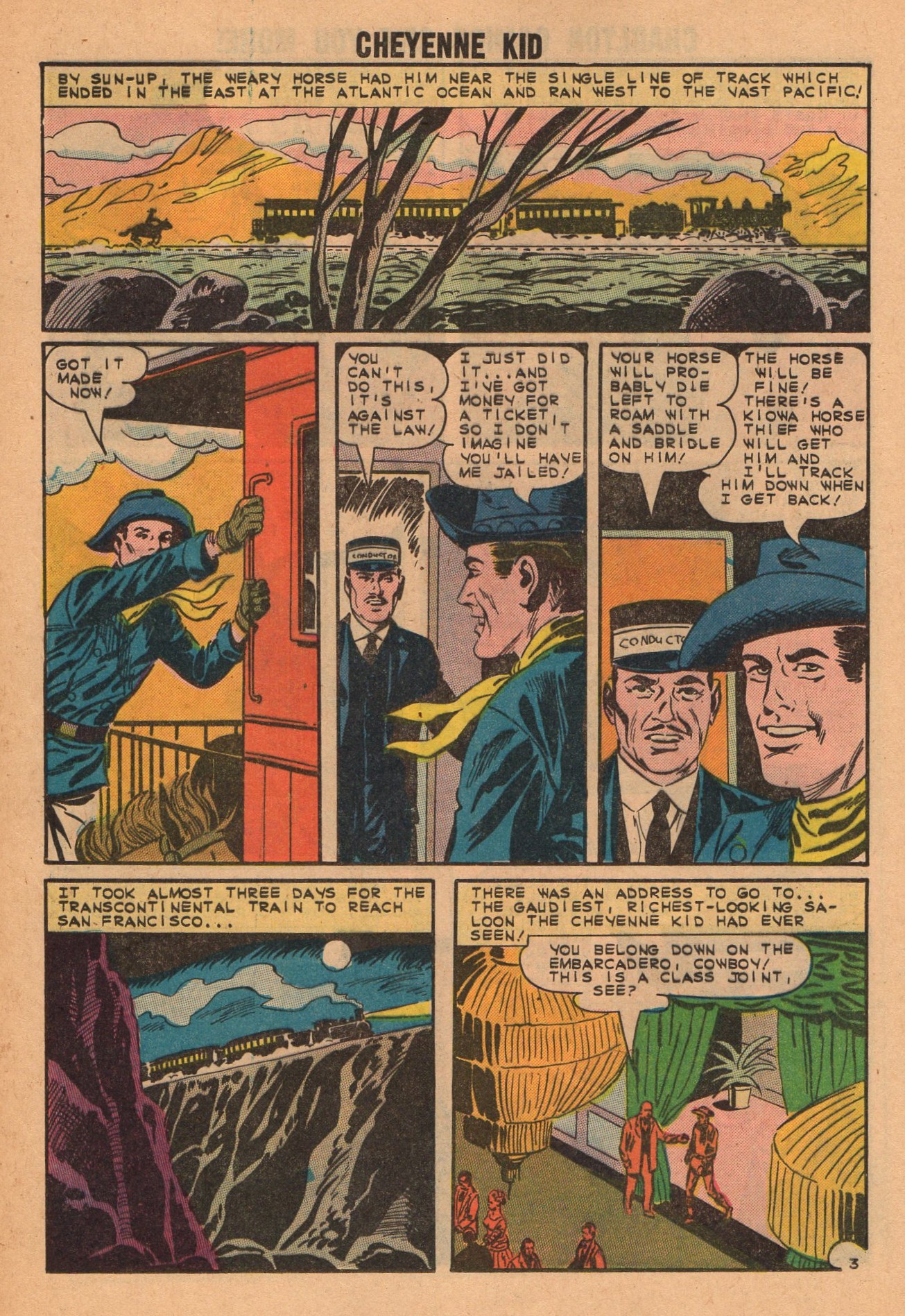 Read online Cheyenne Kid comic -  Issue #42 - 12