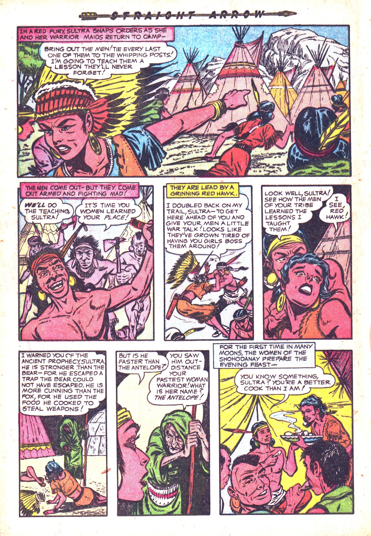 Read online Straight Arrow comic -  Issue #35 - 16