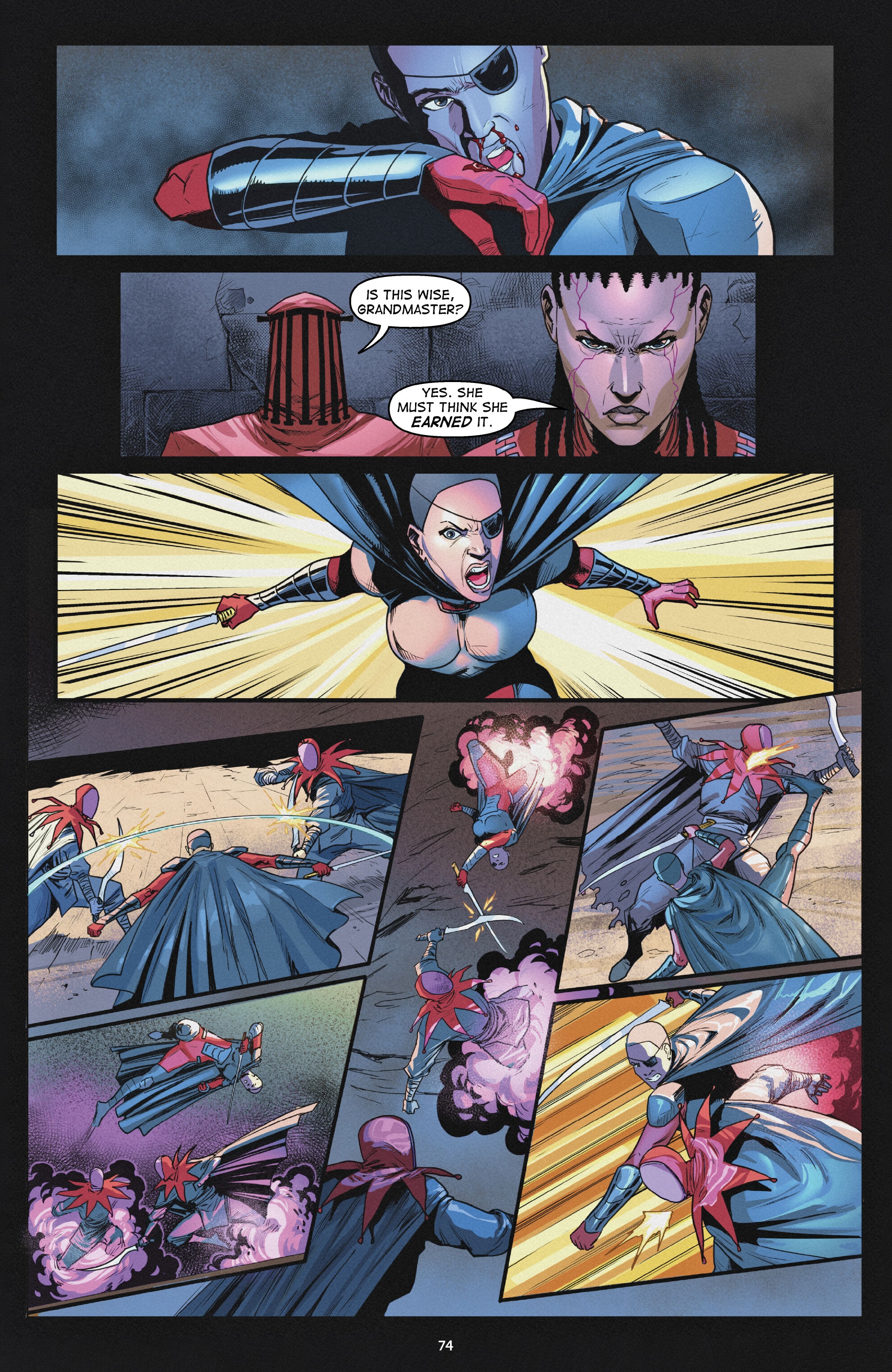 Read online The Oloris: Heroes Will Unite comic -  Issue # TPB (Part 1) - 74