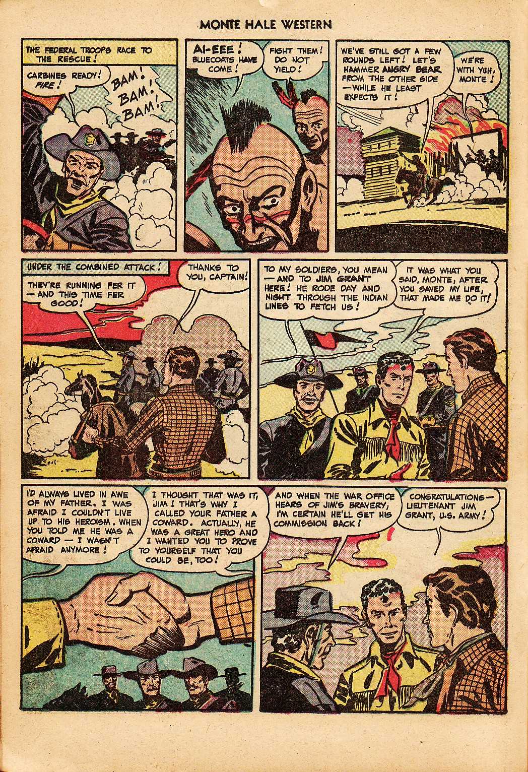 Read online Monte Hale Western comic -  Issue #38 - 11
