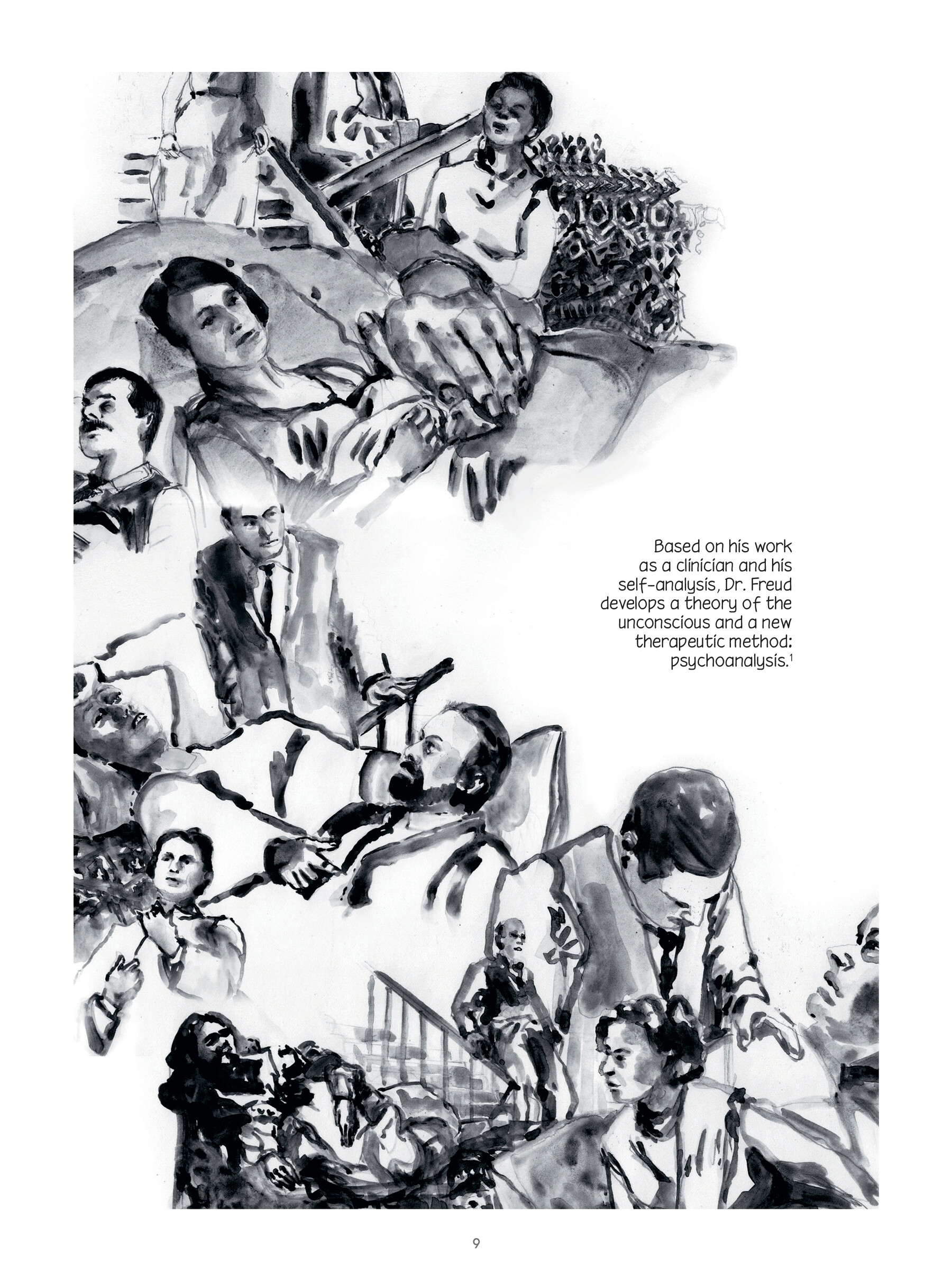Read online Through Clouds of Smoke: Freud's Final Days comic -  Issue # TPB - 10