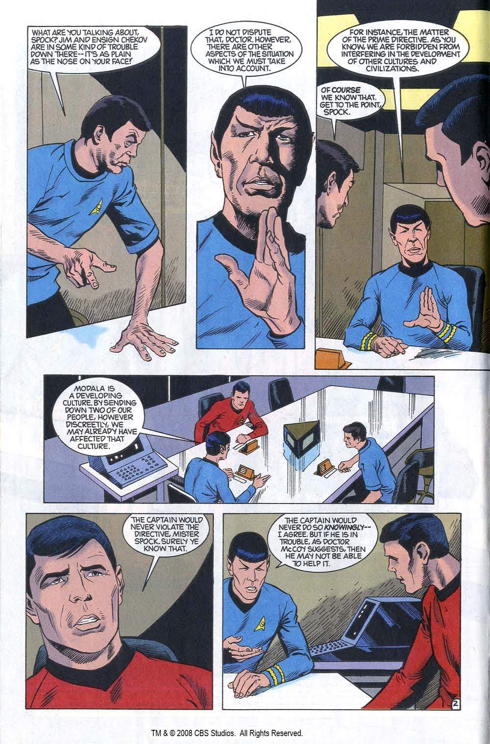 Read online Star Trek: The Modala Imperative comic -  Issue #2 - 4