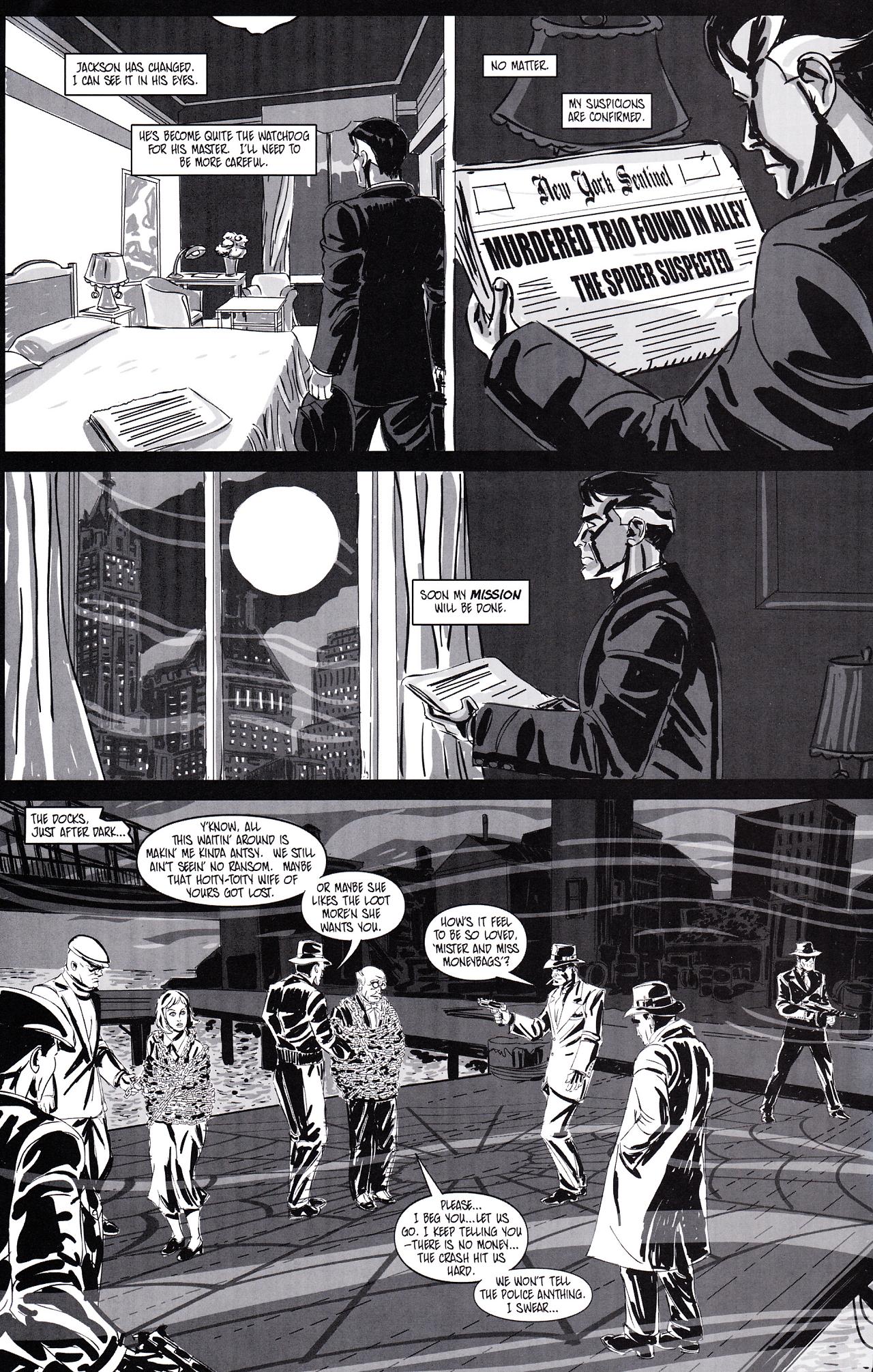 Read online Return of the Monsters: The Spider vs Werewolf comic -  Issue # Full - 13