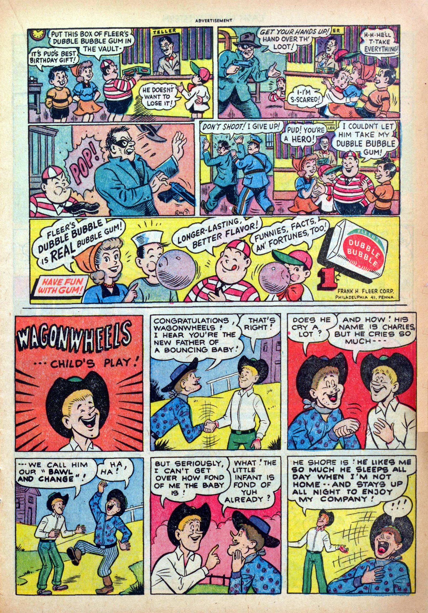 Read online Lash Larue Western (1949) comic -  Issue #34 - 13