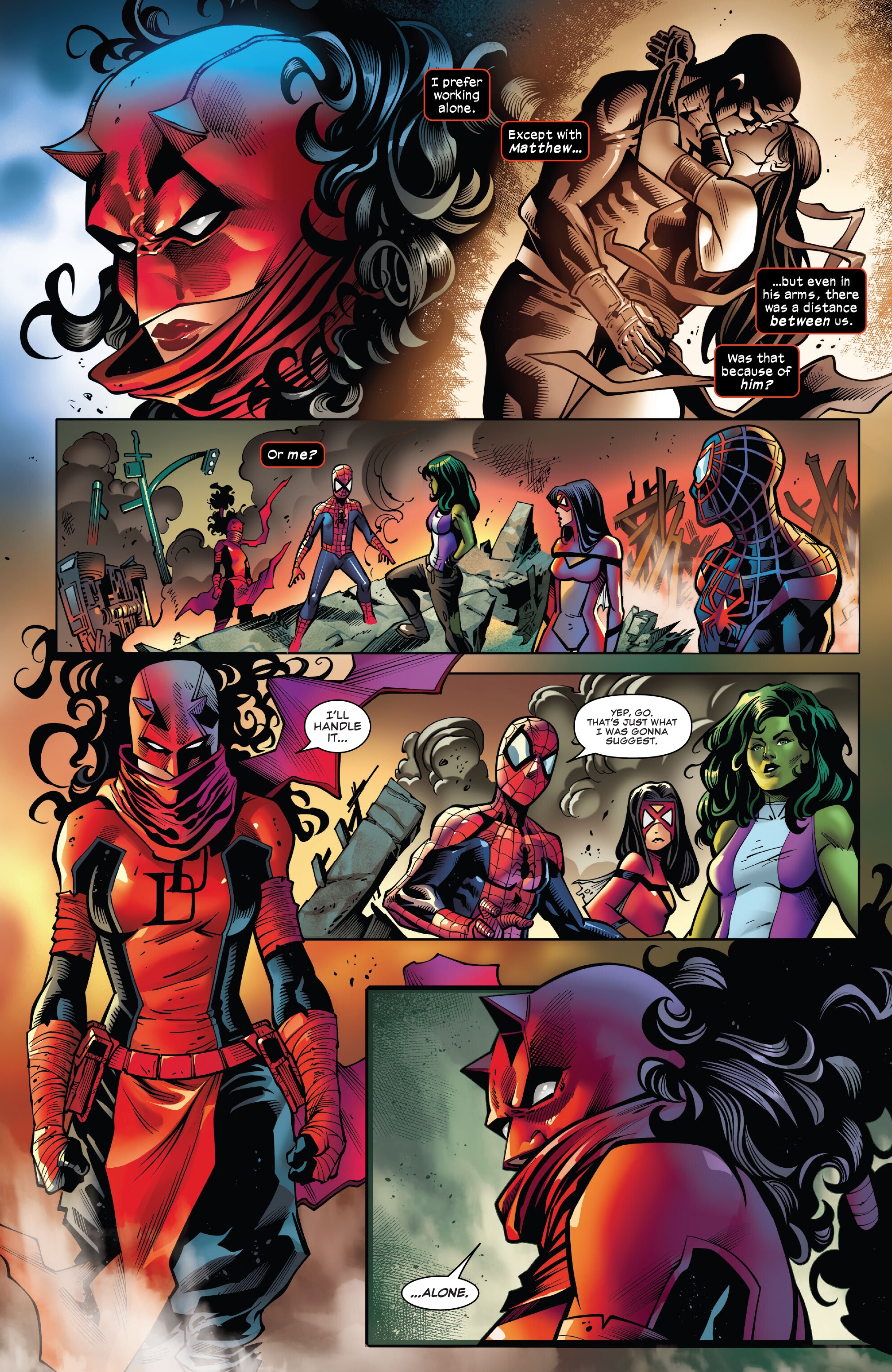 Read online Daredevil: Gang War comic -  Issue #1 - 7