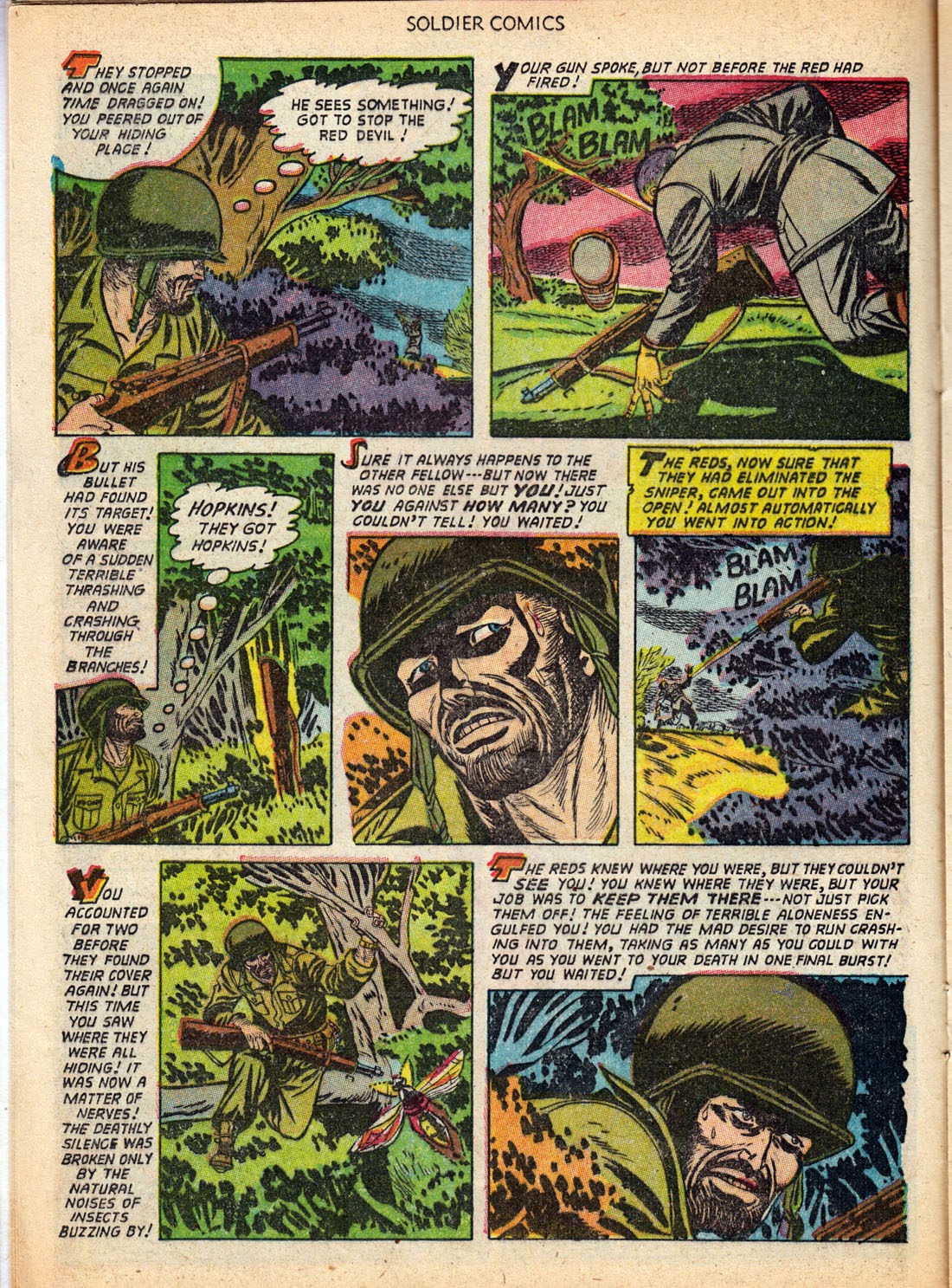 Read online Soldier Comics comic -  Issue #9 - 16