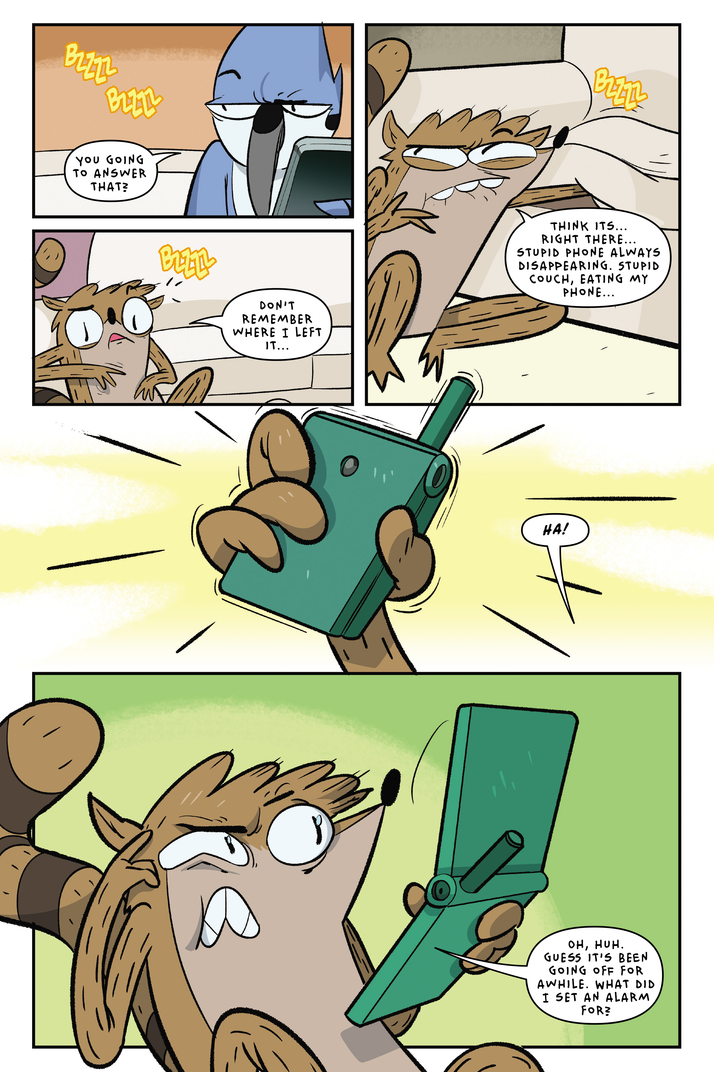 Read online Regular Show: Comic Conned comic -  Issue # TPB - 28