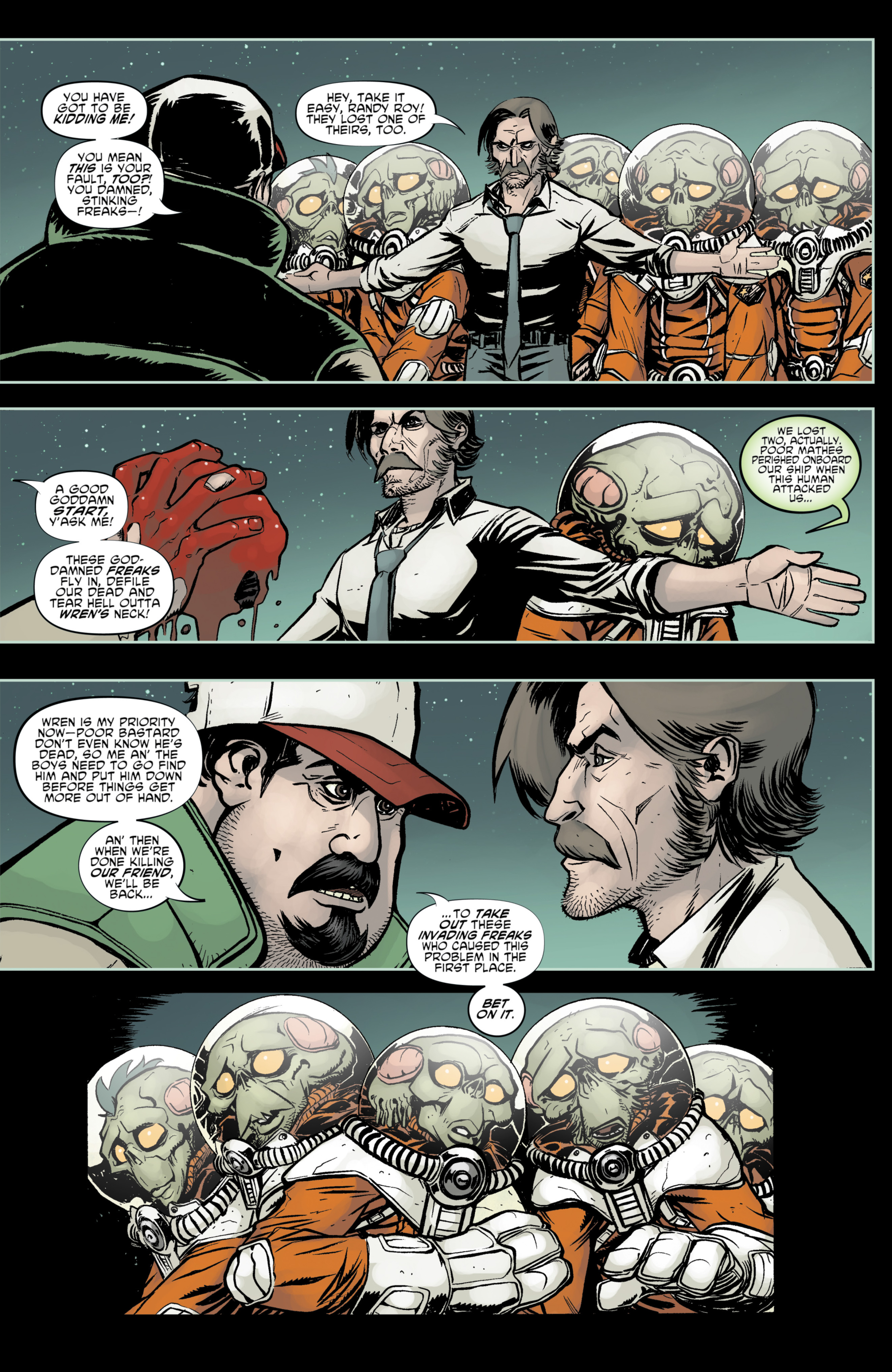 Read online The Colonized: Zombies vs. Aliens comic -  Issue # TPB - 30