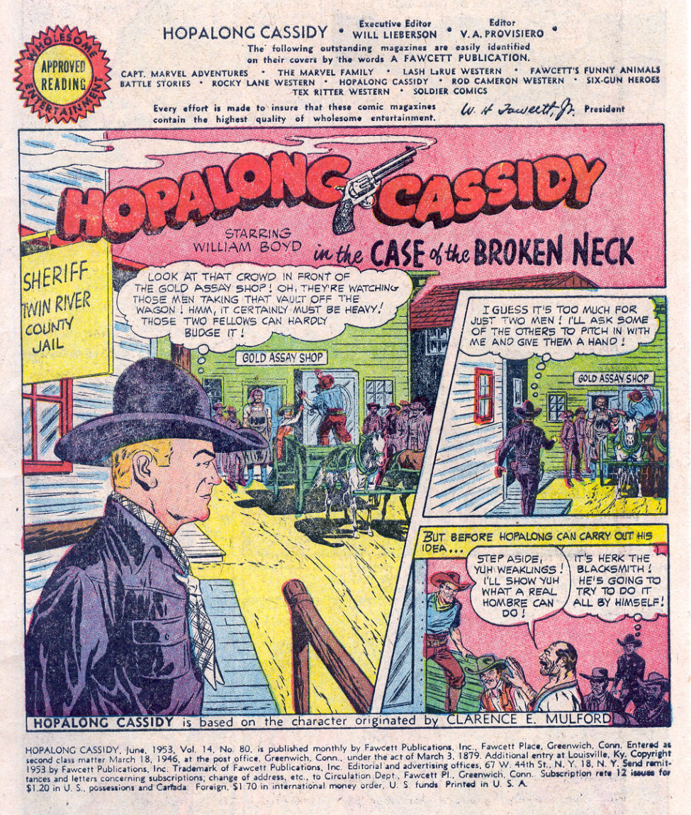 Read online Hopalong Cassidy comic -  Issue #80 - 3