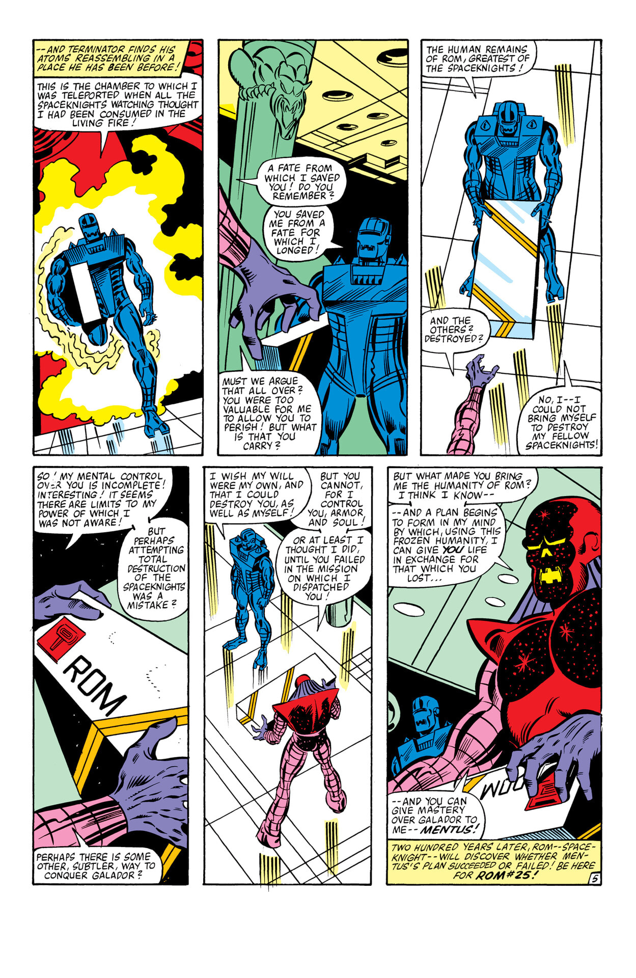 Read online Rom: The Original Marvel Years Omnibus comic -  Issue # TPB (Part 5) - 81