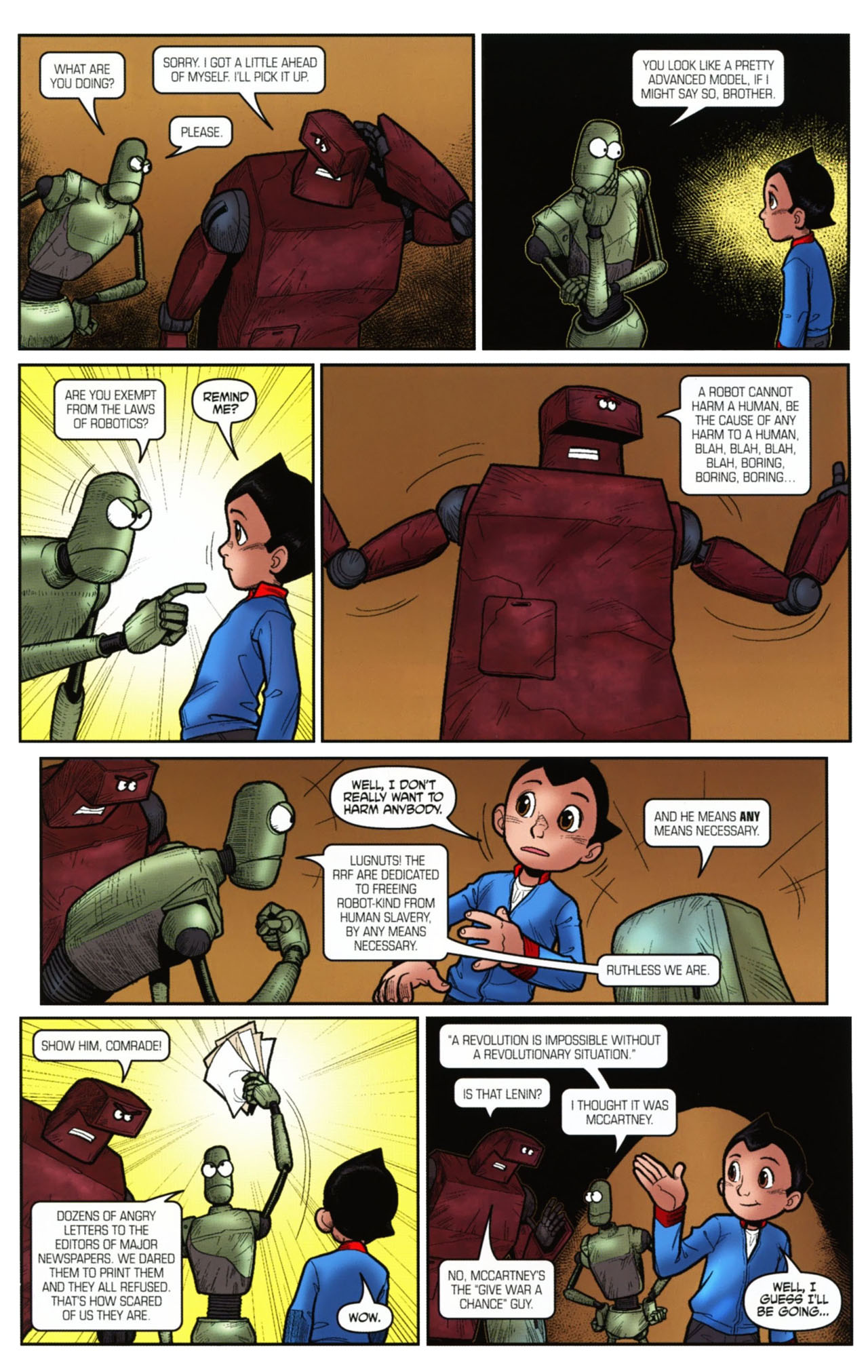 Read online Astro Boy: The Movie: Official Movie Adaptation comic -  Issue #2 - 20