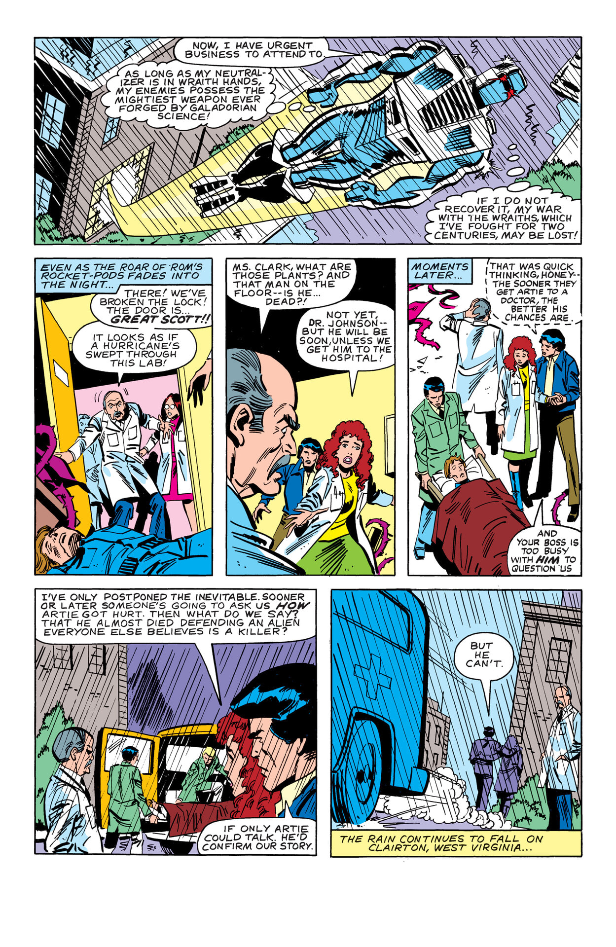 Read online Rom: The Original Marvel Years Omnibus comic -  Issue # TPB (Part 2) - 53