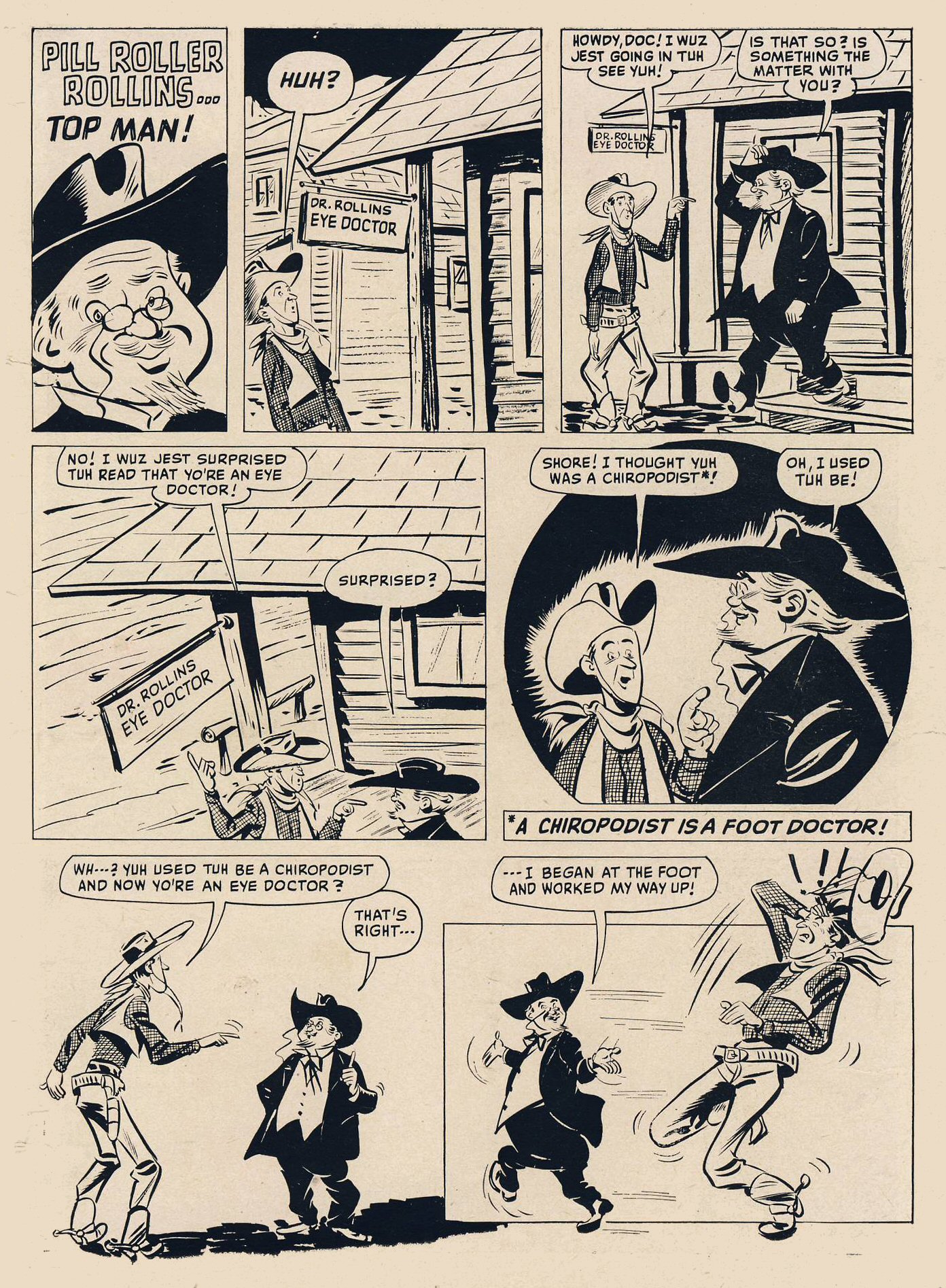 Read online Young Eagle comic -  Issue #1 - 35