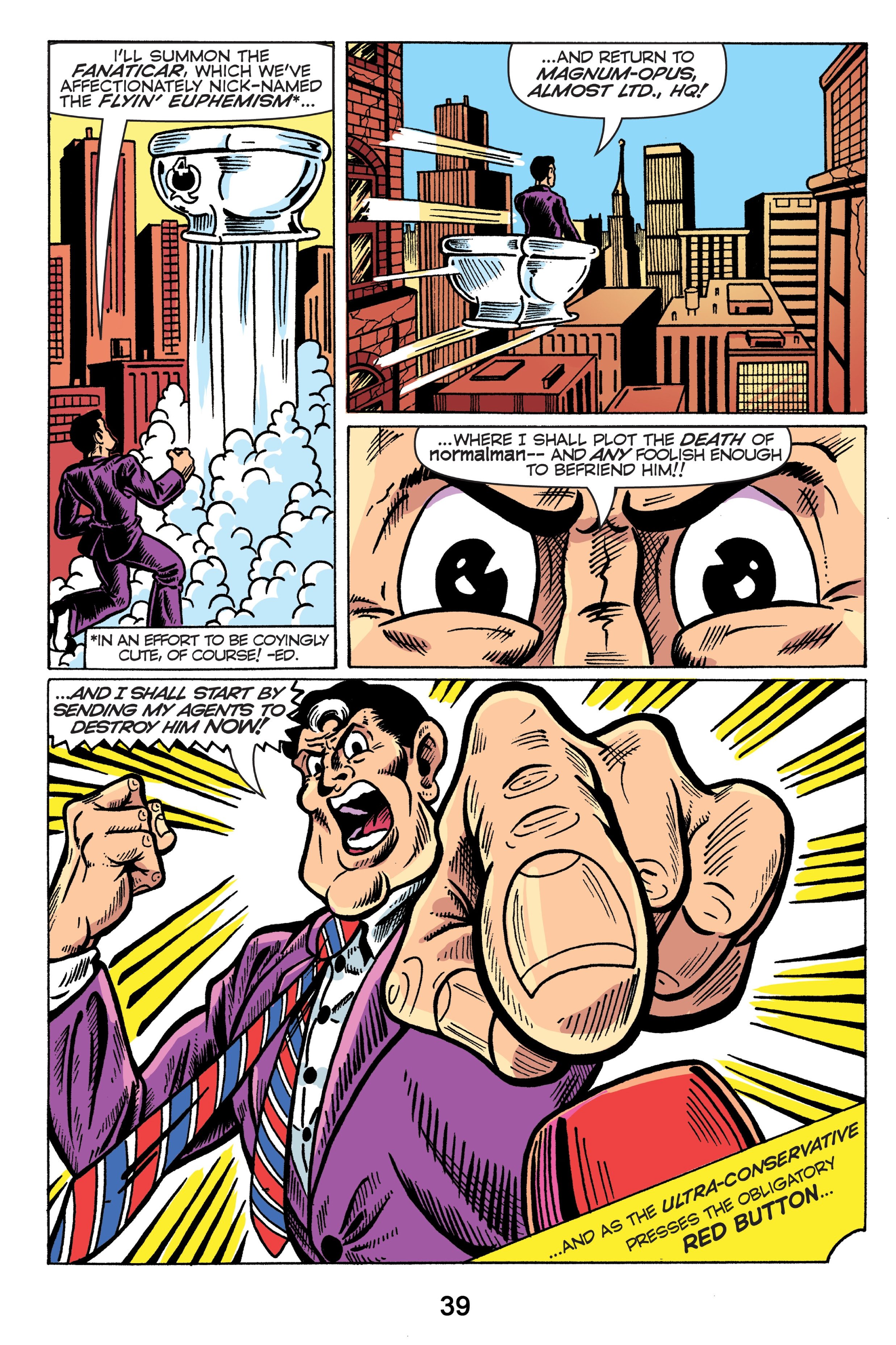 Read online Normalman 40th Anniversary Omnibus comic -  Issue # TPB (Part 1) - 42
