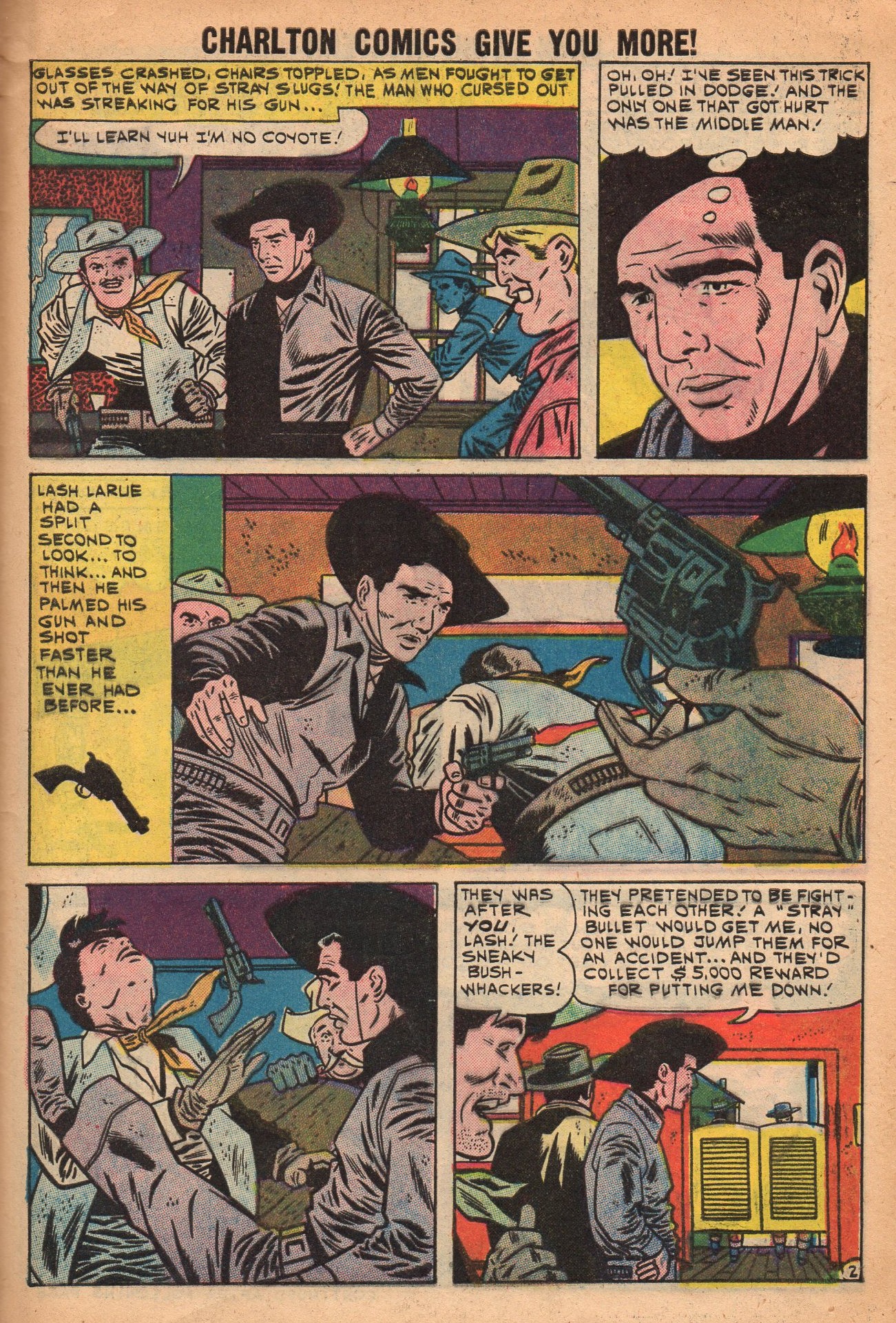 Read online Lash Larue Western (1949) comic -  Issue #81 - 29