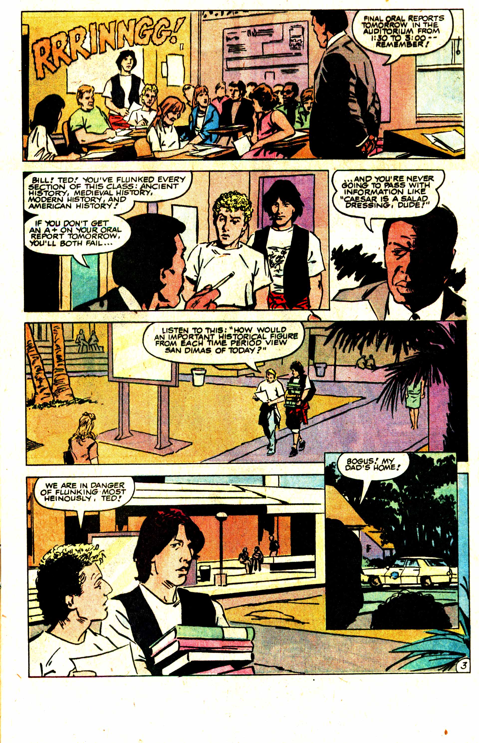 Read online Bill & Ted's Excellent Adventure comic -  Issue # Full - 3