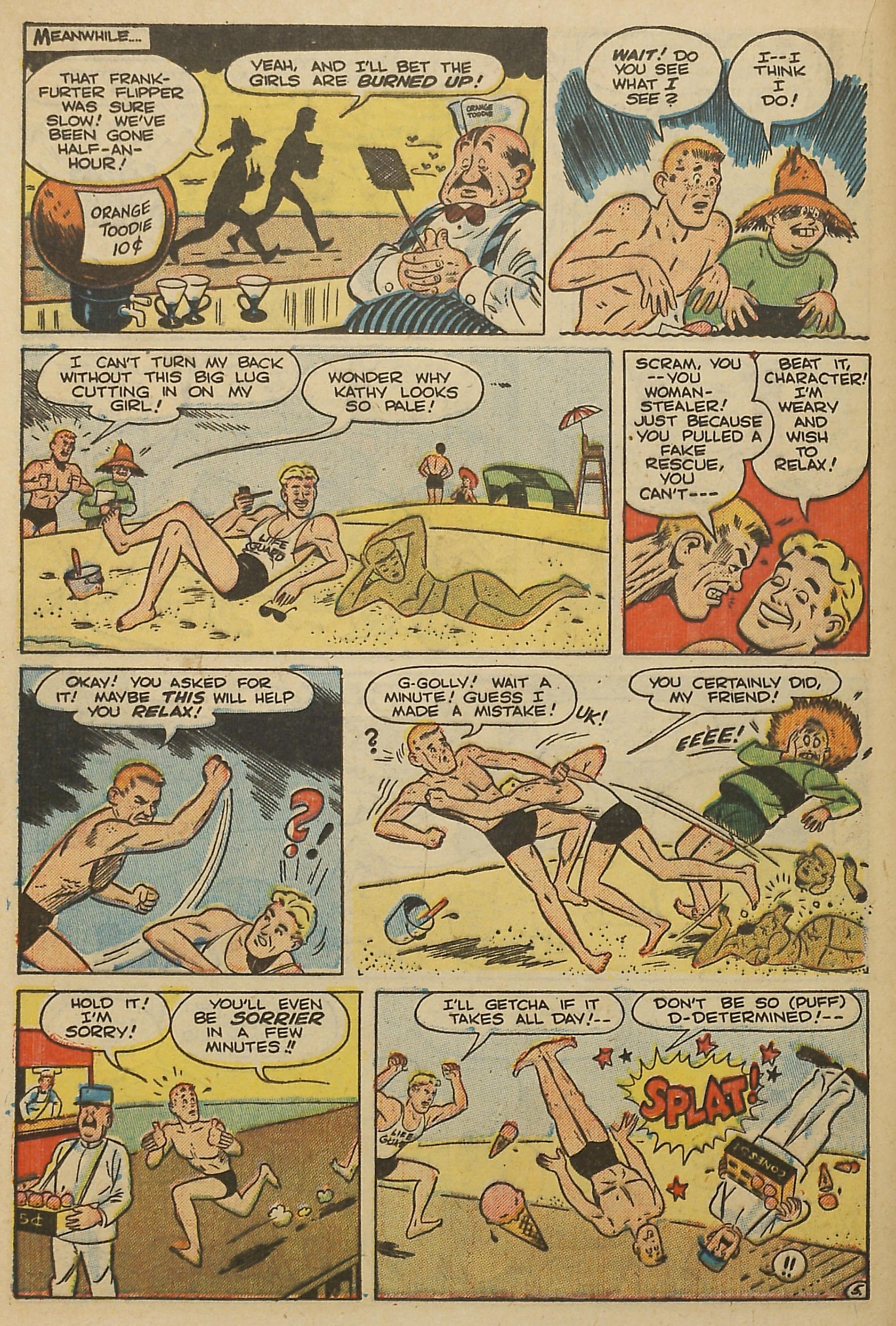 Read online Kathy (1949) comic -  Issue #9 - 16