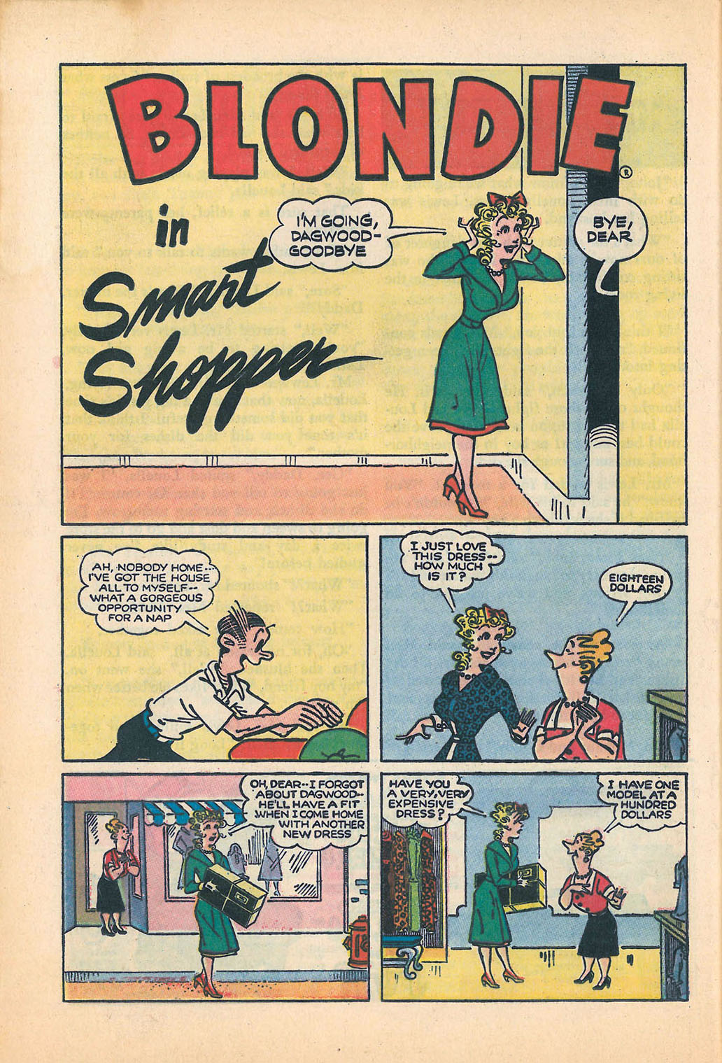 Read online Blondie Comics (1960) comic -  Issue #149 - 28