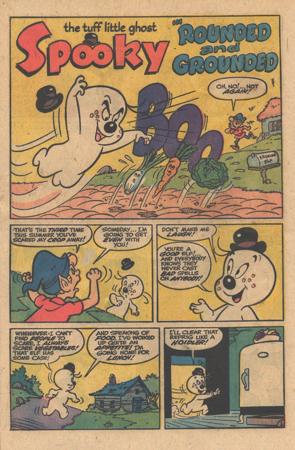 Read online Casper Strange Ghost Stories comic -  Issue #13 - 24