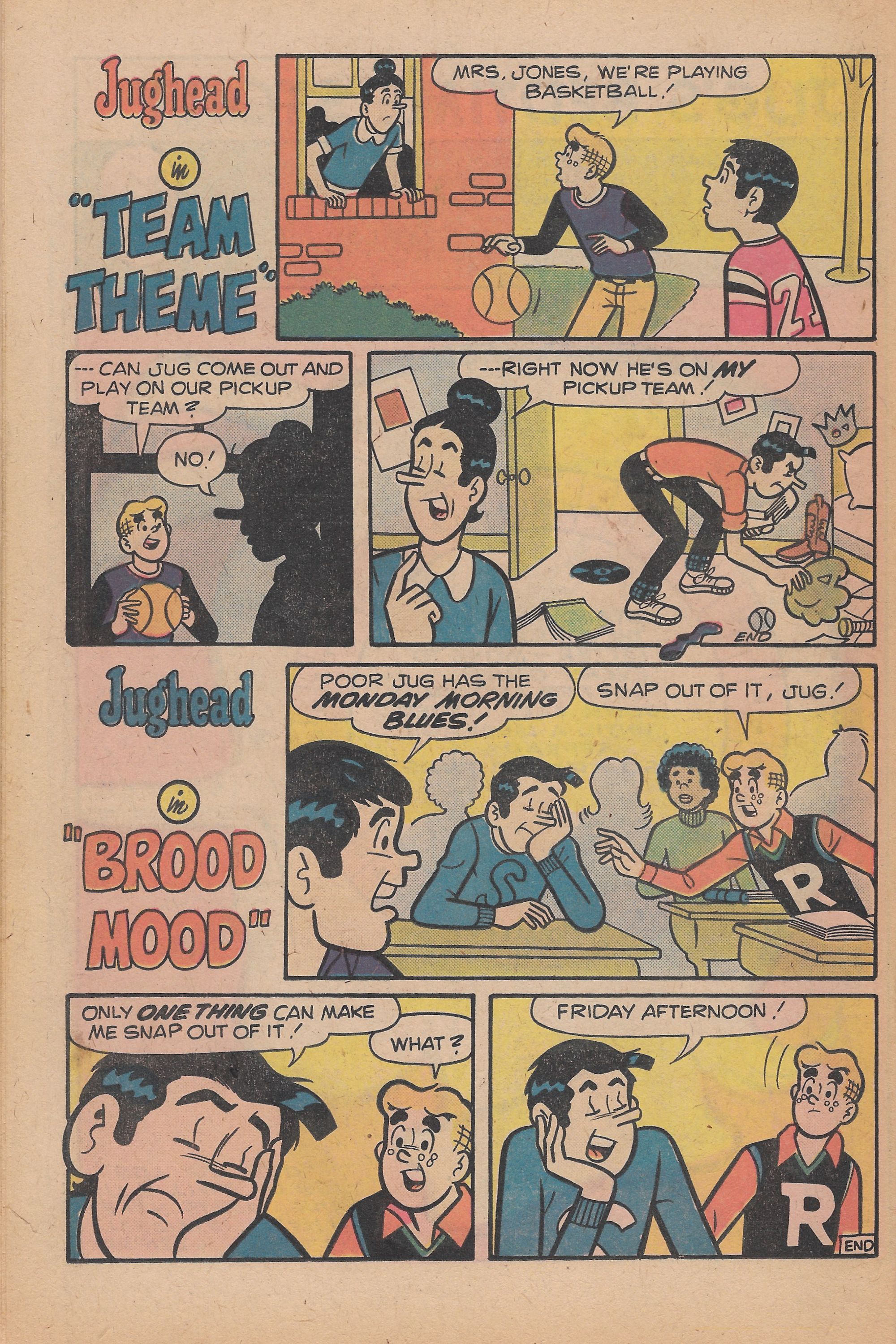 Read online Jughead's Jokes comic -  Issue #53 - 22