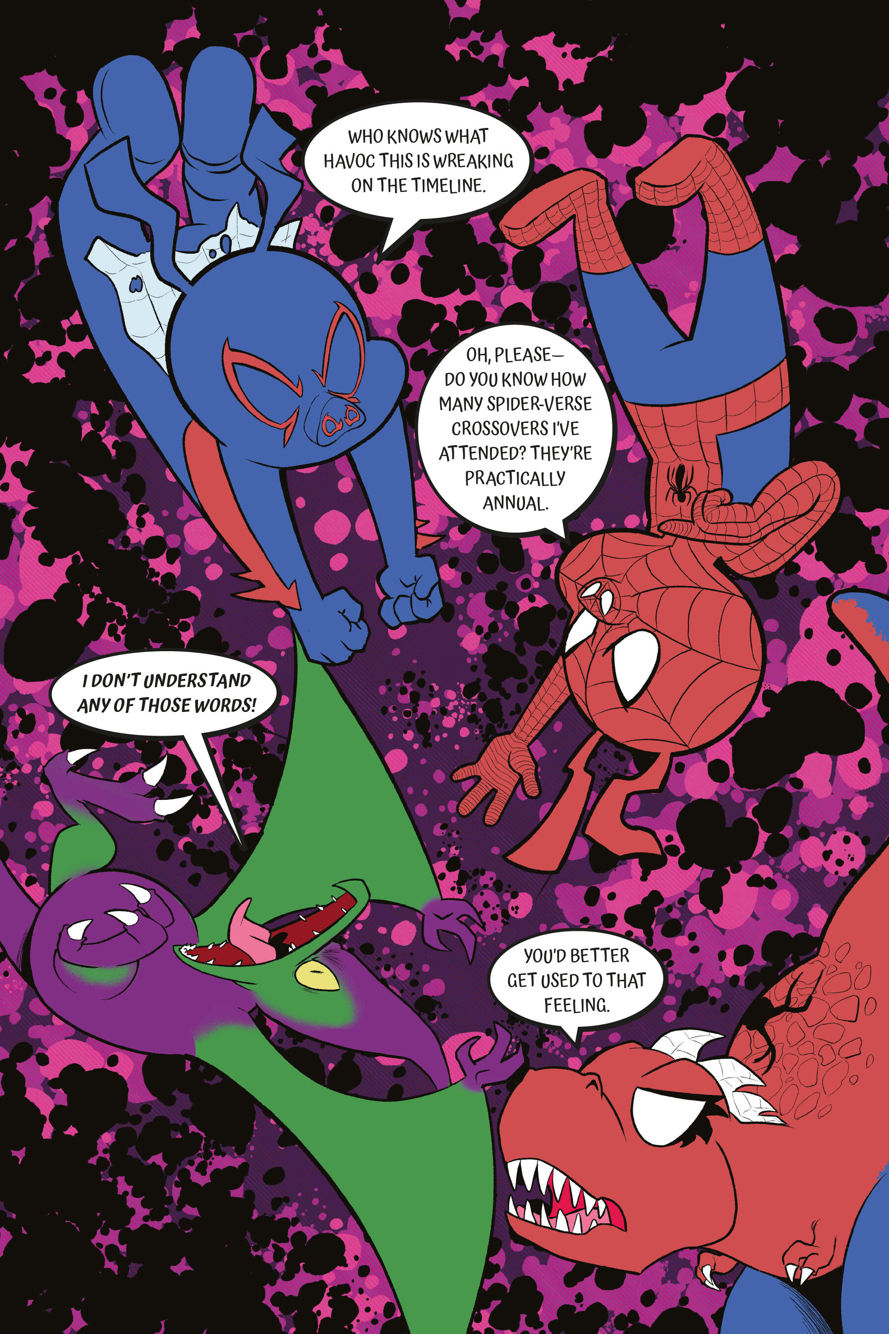 Read online Spider-Ham: A Pig in Time comic -  Issue # TPB - 41