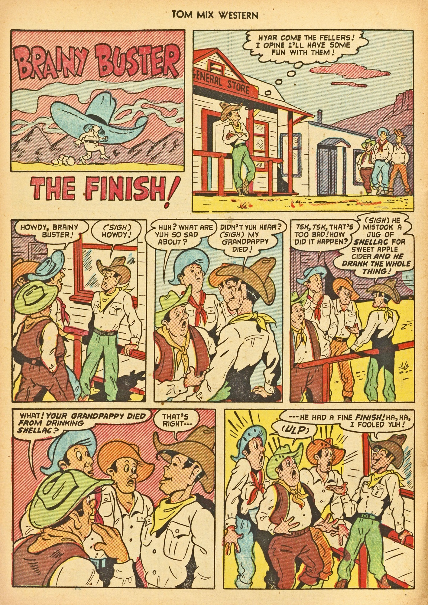 Read online Tom Mix Western (1948) comic -  Issue #59 - 24
