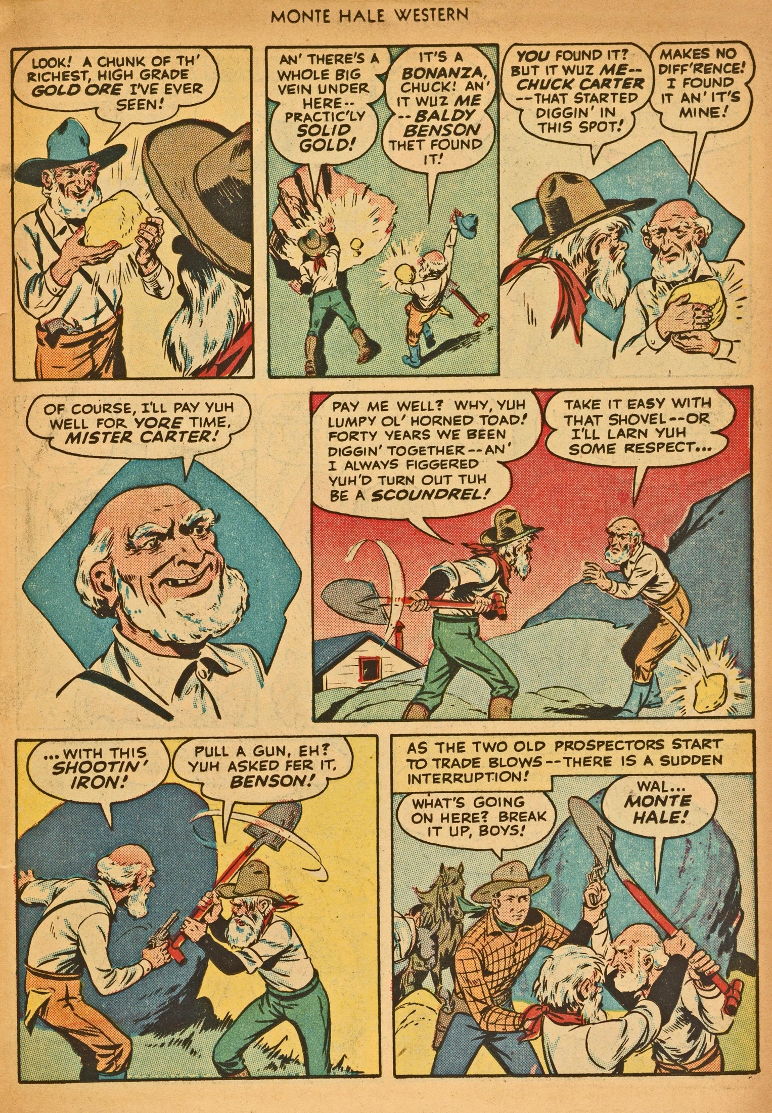 Read online Monte Hale Western comic -  Issue #30 - 27