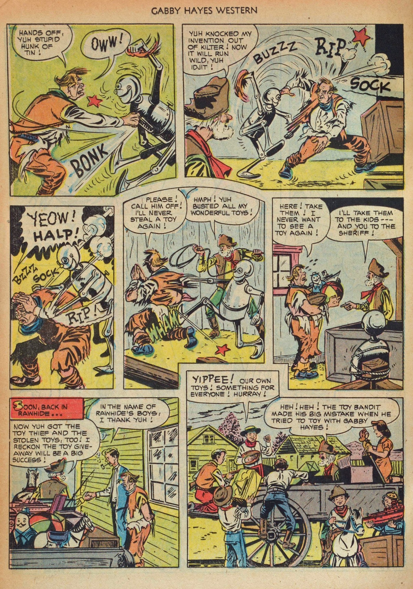 Read online Gabby Hayes Western comic -  Issue #44 - 20