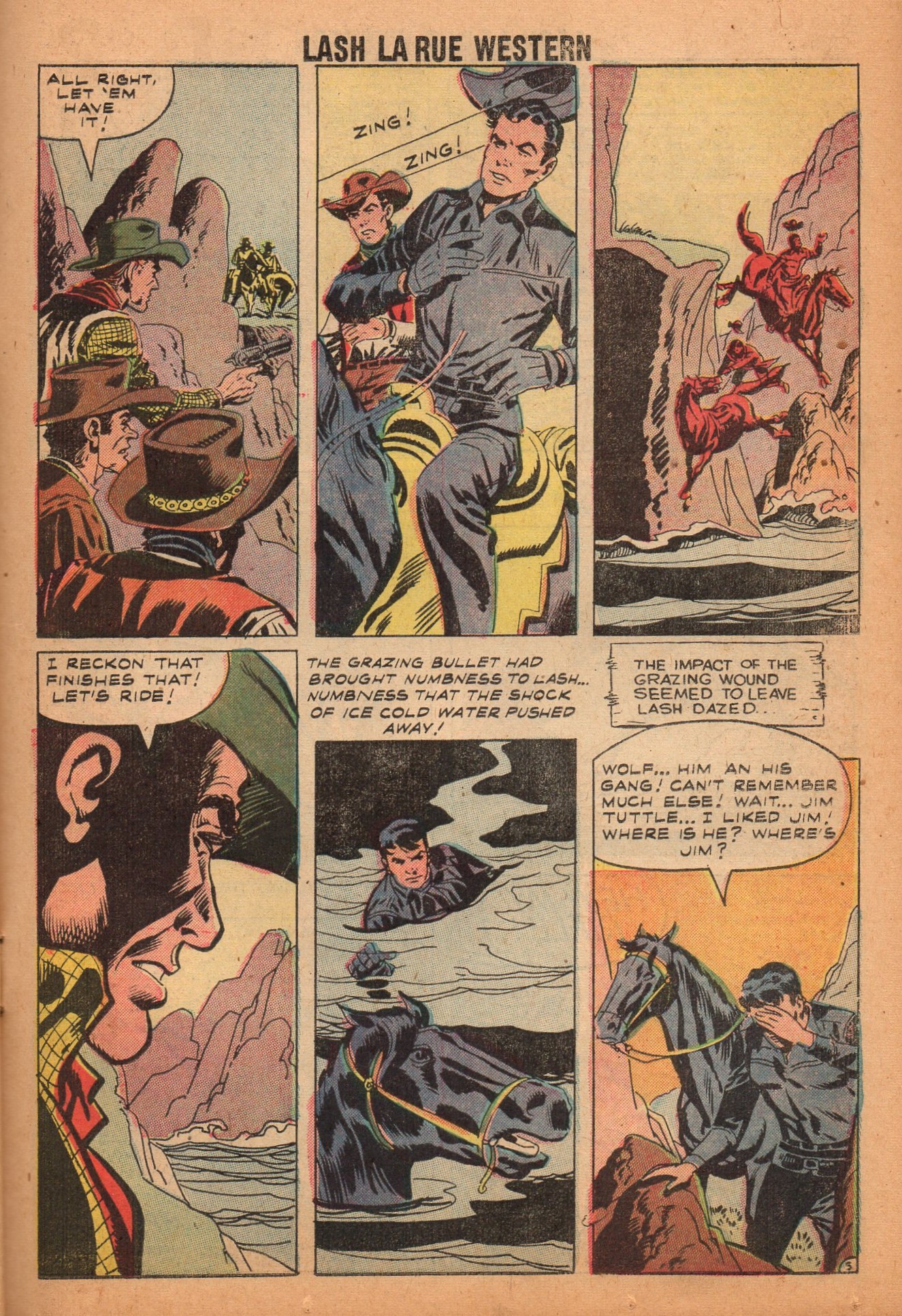 Read online Lash Larue Western (1949) comic -  Issue #71 - 24