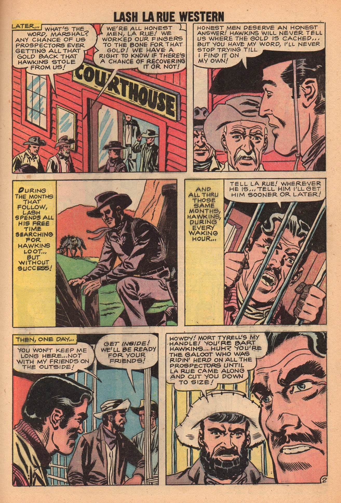 Read online Lash Larue Western (1949) comic -  Issue #72 - 29