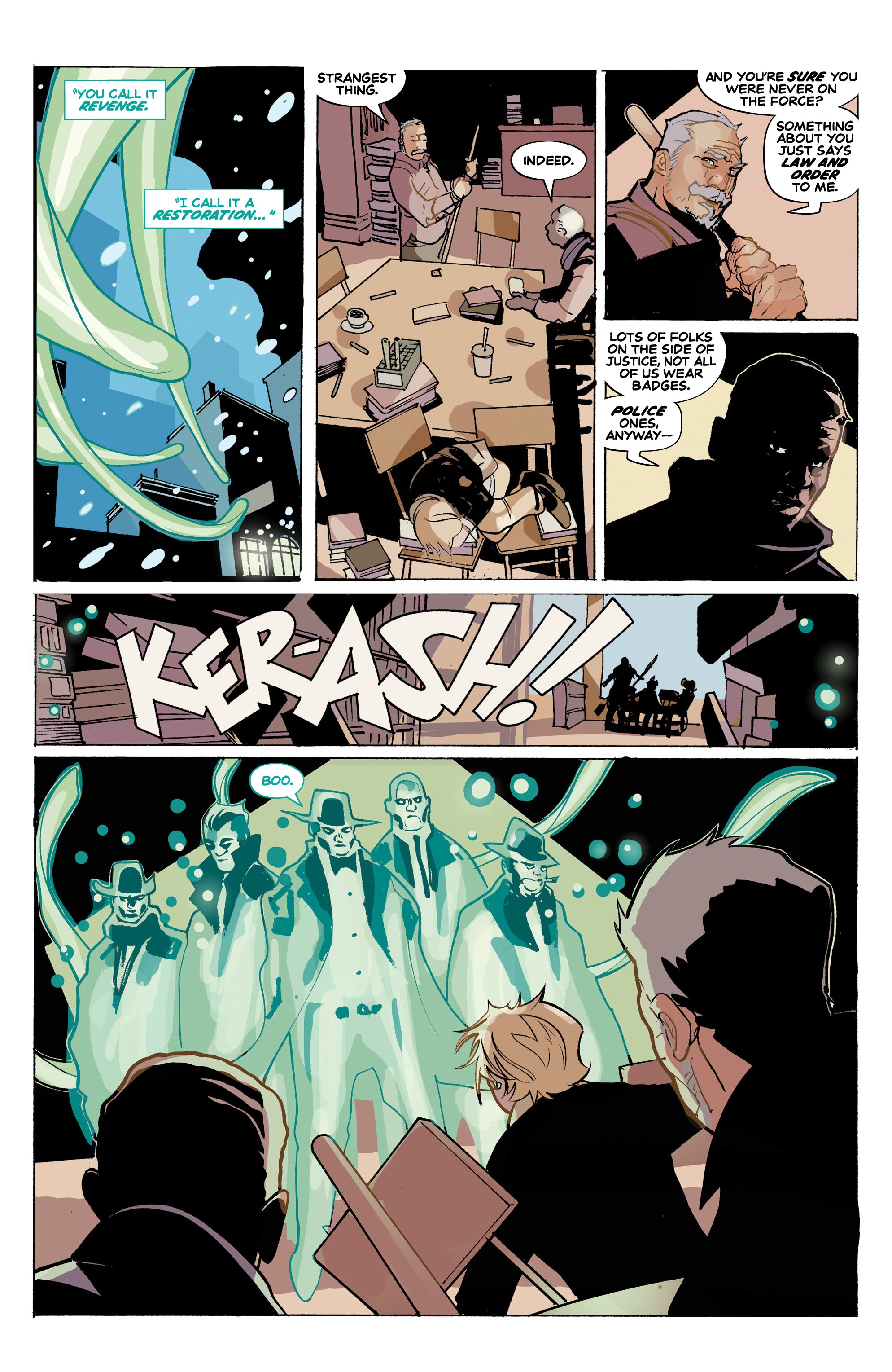 Read online Adventureman: Ghost Lights comic -  Issue #1 - 19