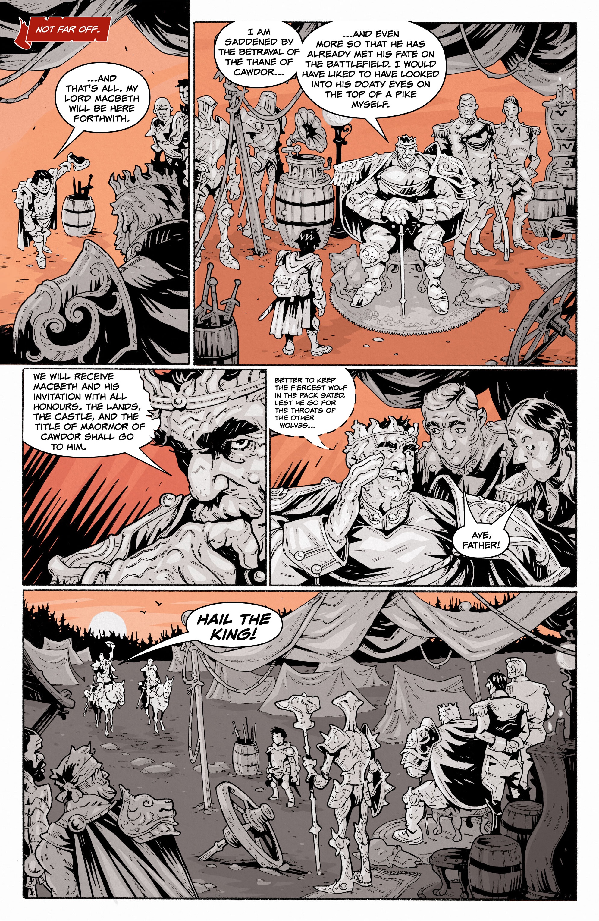 Read online Macbeth: A Tale of Horror comic -  Issue # TPB - 23