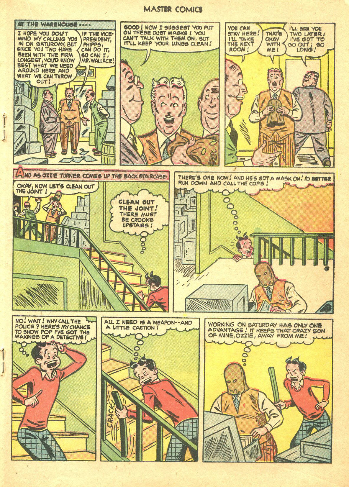 Read online Master Comics comic -  Issue #122 - 19